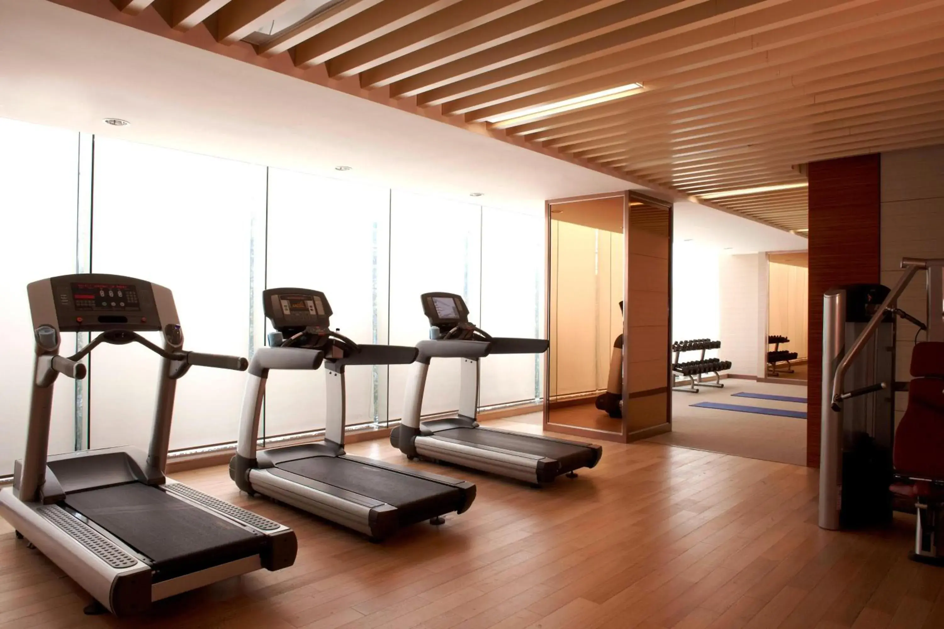 Fitness centre/facilities, Fitness Center/Facilities in Courtyard by Marriott Shanghai Jiading