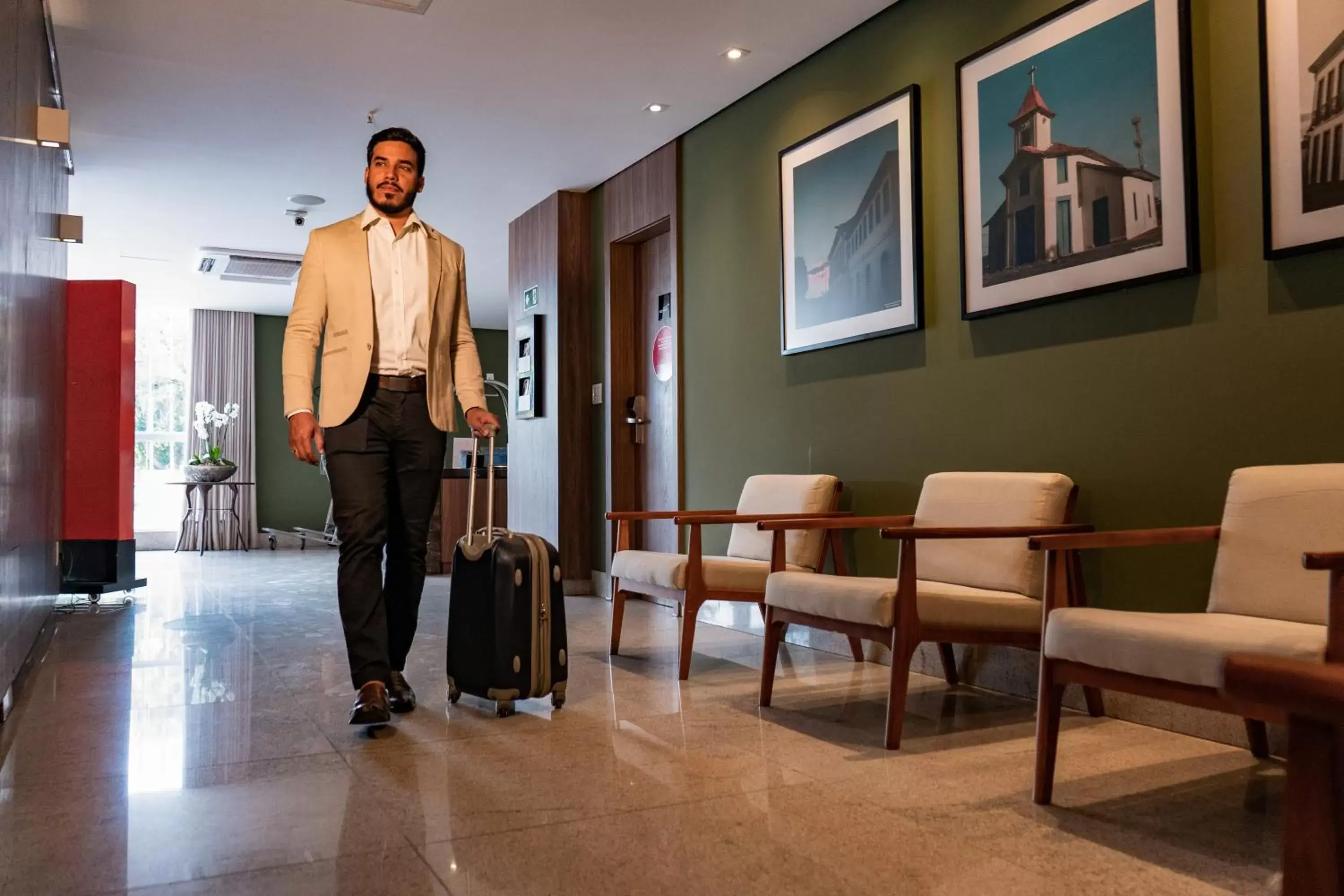 Lobby or reception in Intercity Montes Claros