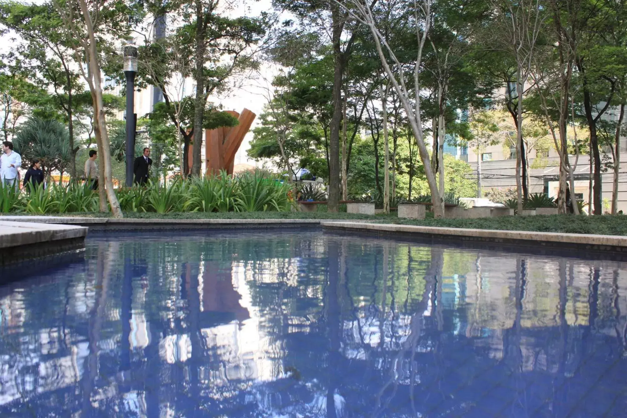 Lobby or reception, Swimming Pool in Staybridge Suites São Paulo, an IHG Hotel