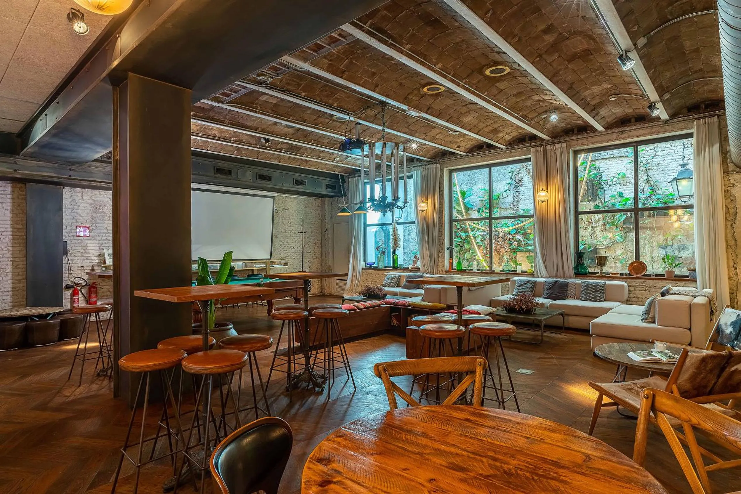 Communal lounge/ TV room in Casa Gracia