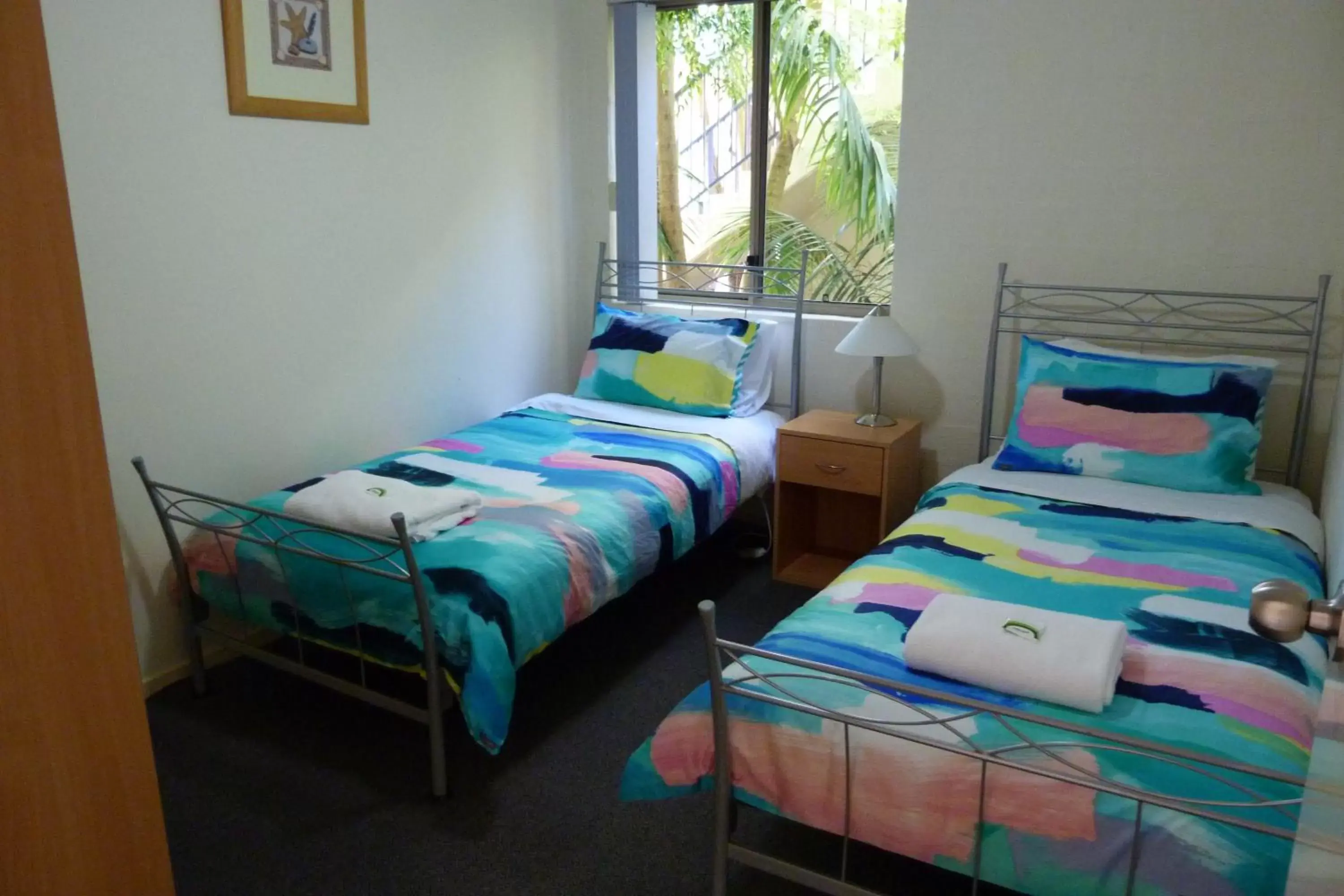 Bedroom, Bed in Sails Luxury Apartments Merimbula