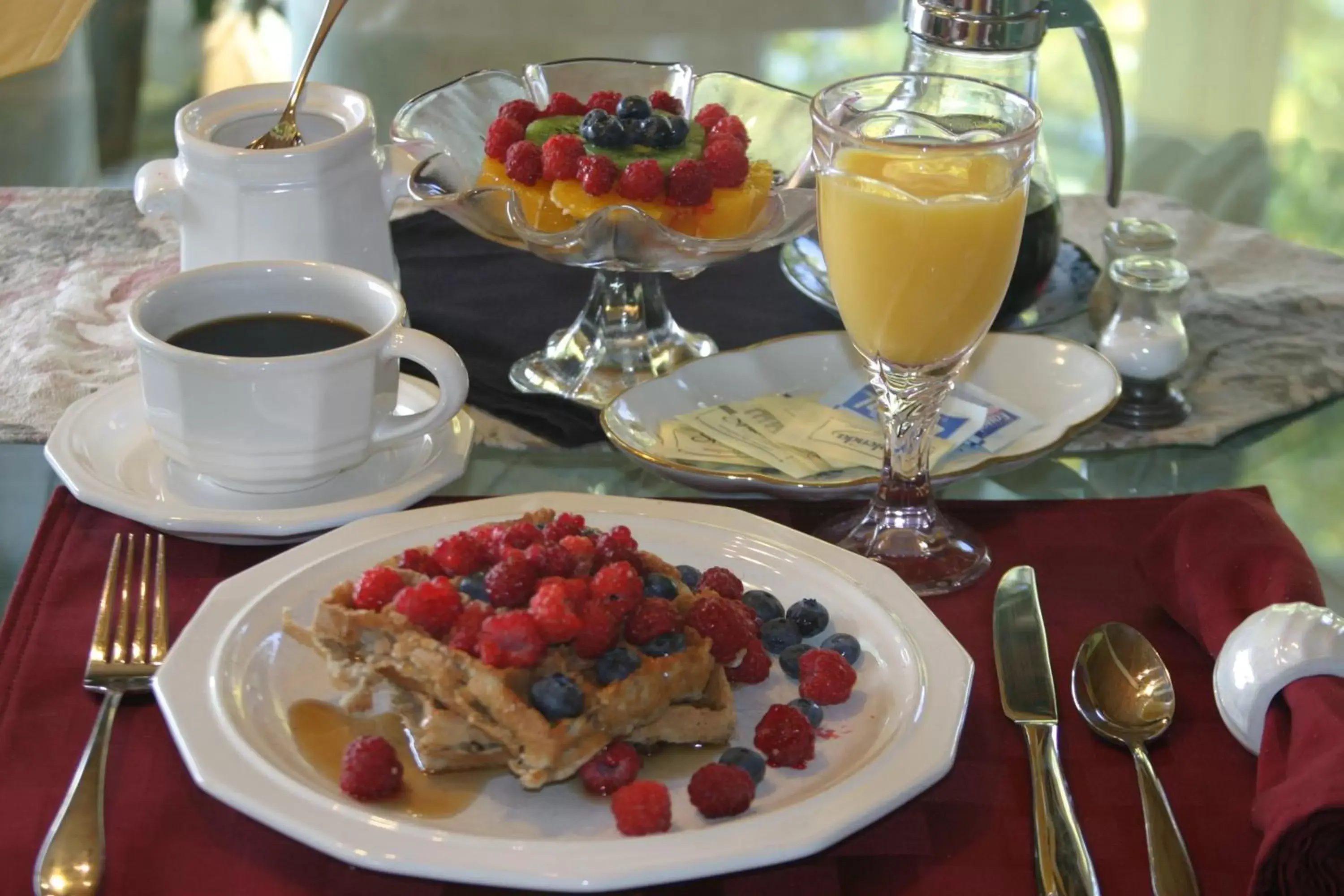 Food close-up in Halcyon Heights B&B/Inn