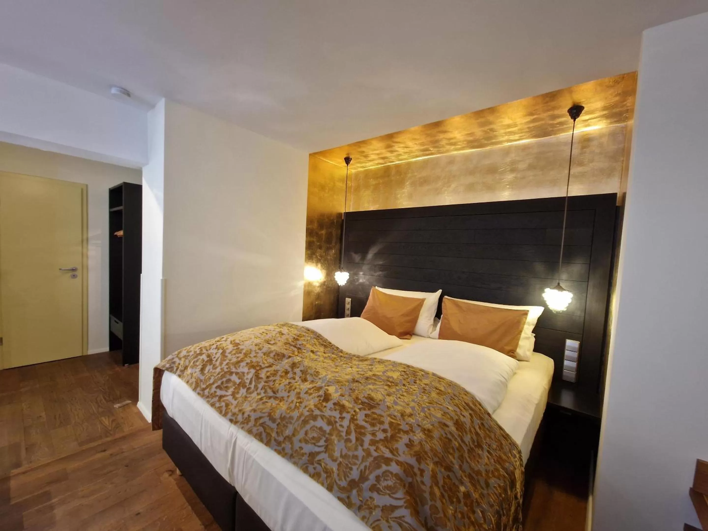 Bed in Laurentius Boutique-Hotel & Restaurant