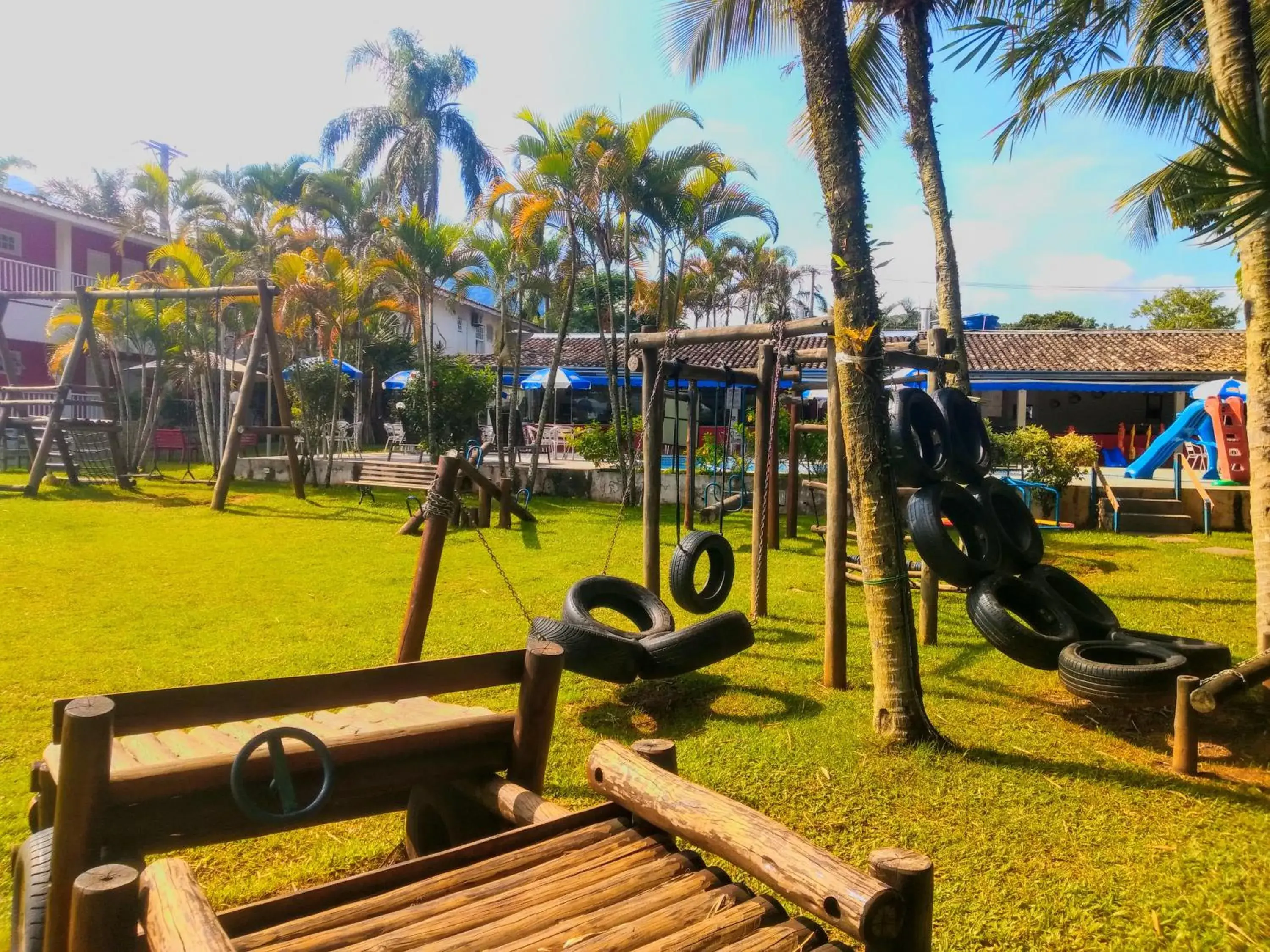 Children play ground, Children's Play Area in Hotel Pousada Vivendas do Sol e Mar