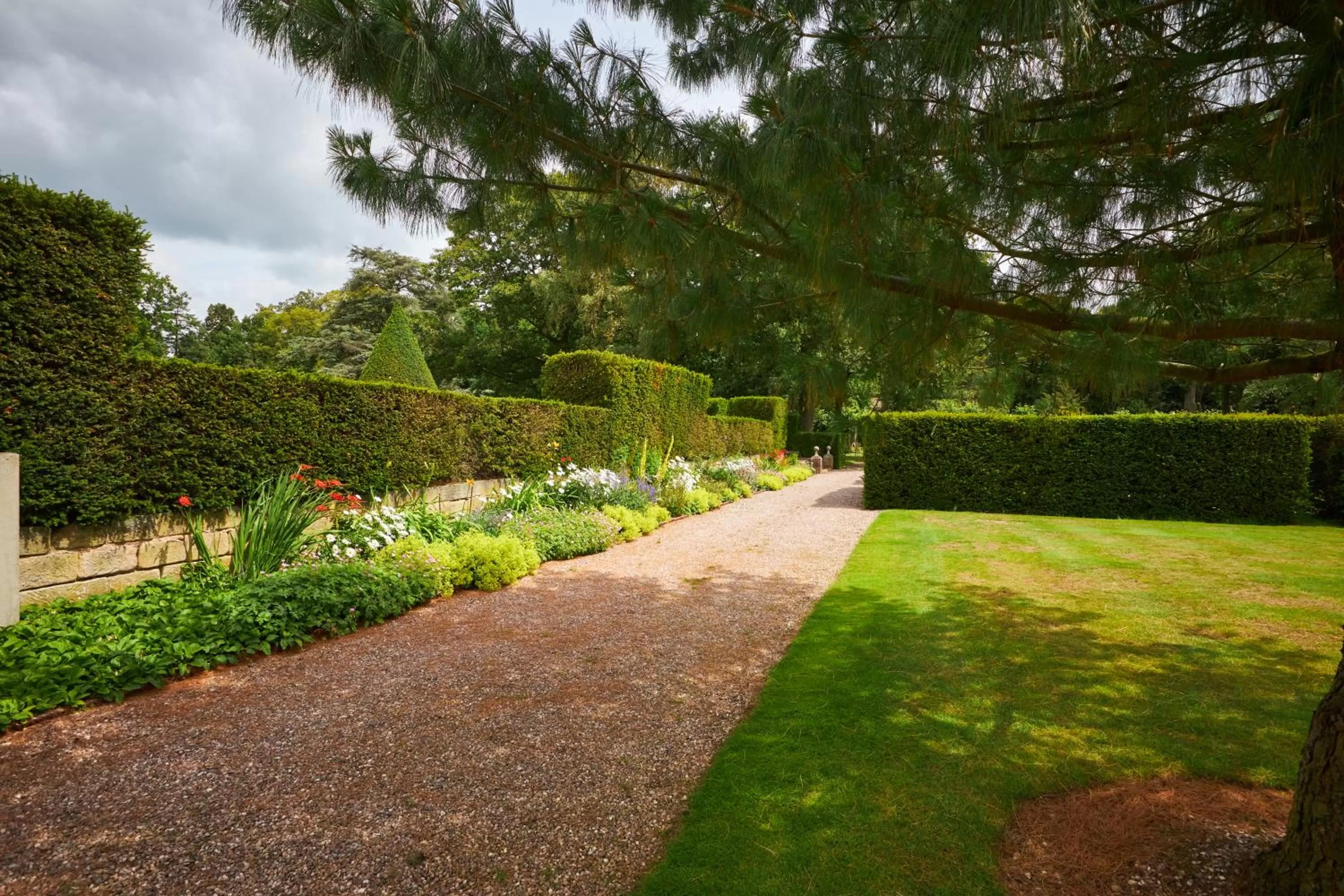 Garden in Hoar Cross Hall