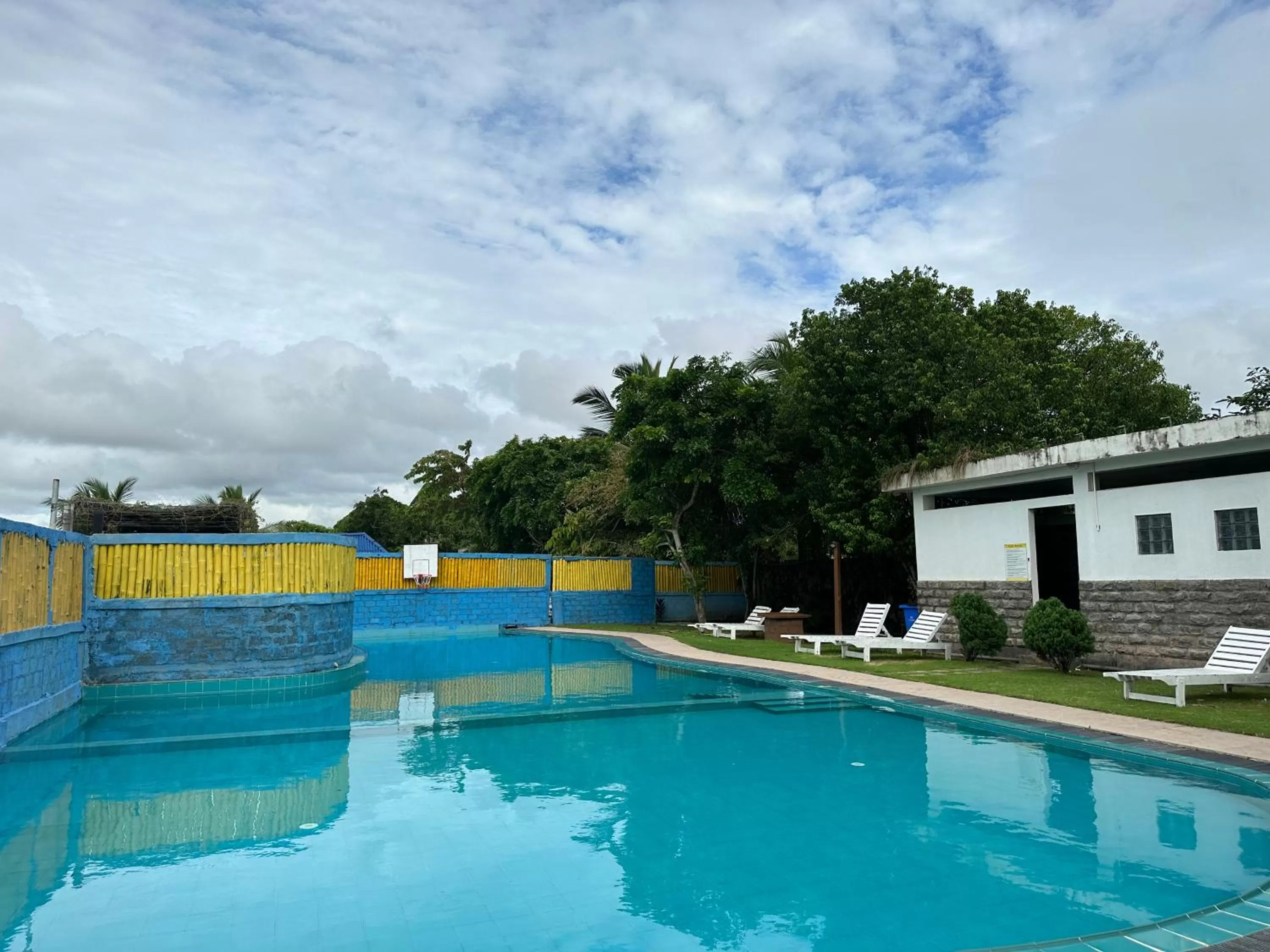Pool view in Amaluna Resorts
