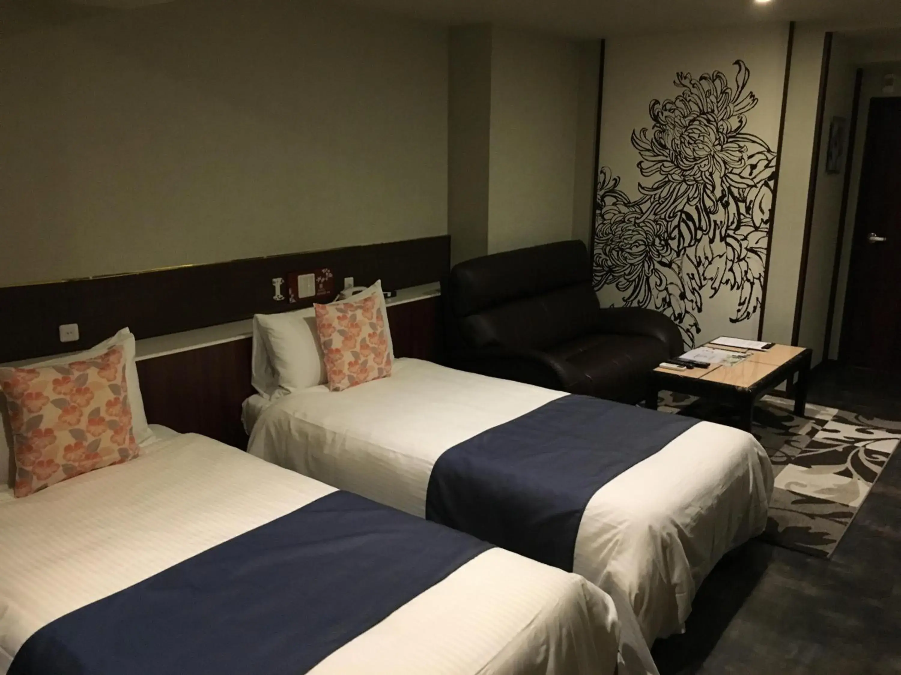 Bed in Hotel Kanade Osaka Namba