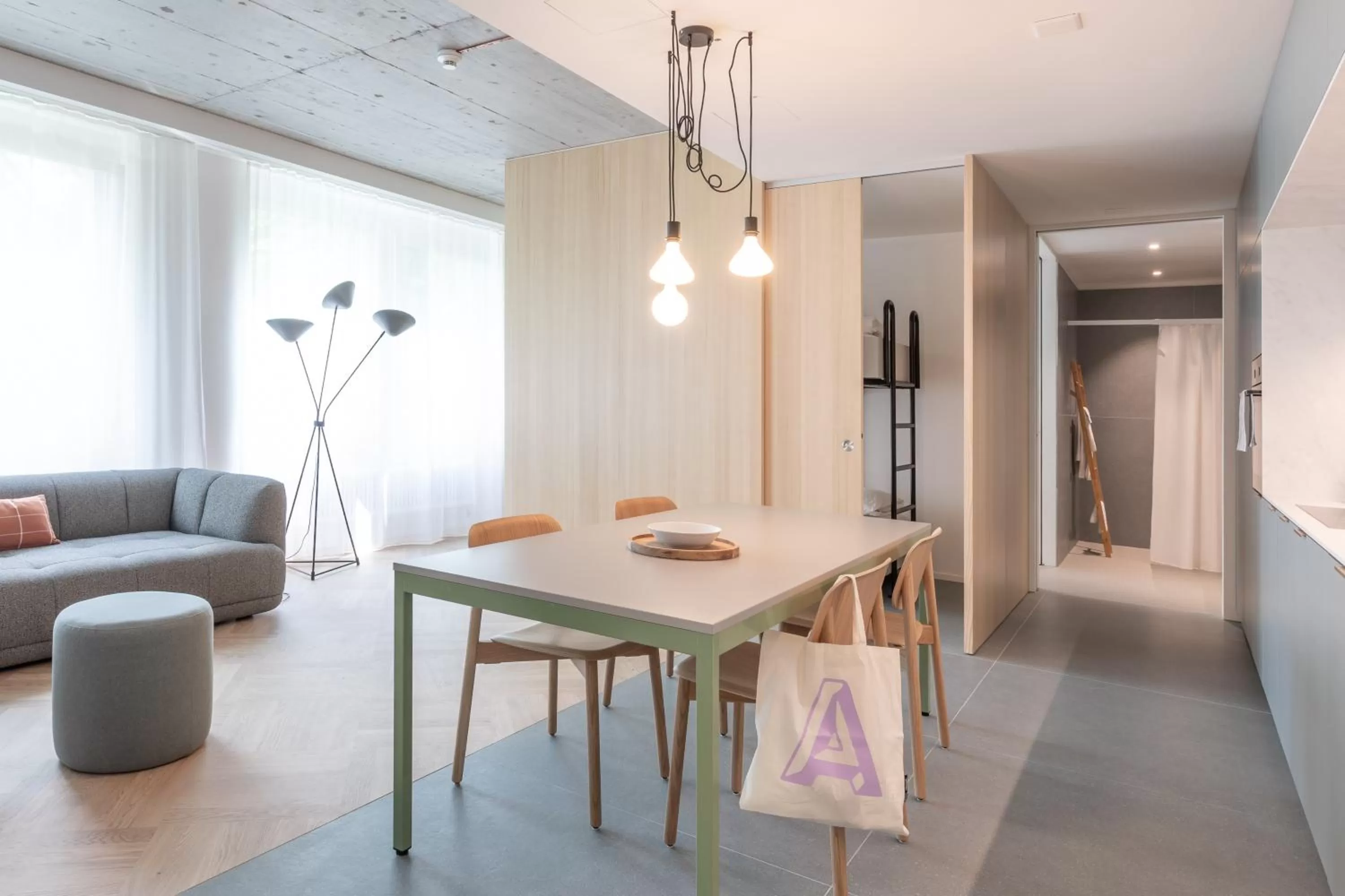 Living room in Alpenblick Bern - kind of a hotel