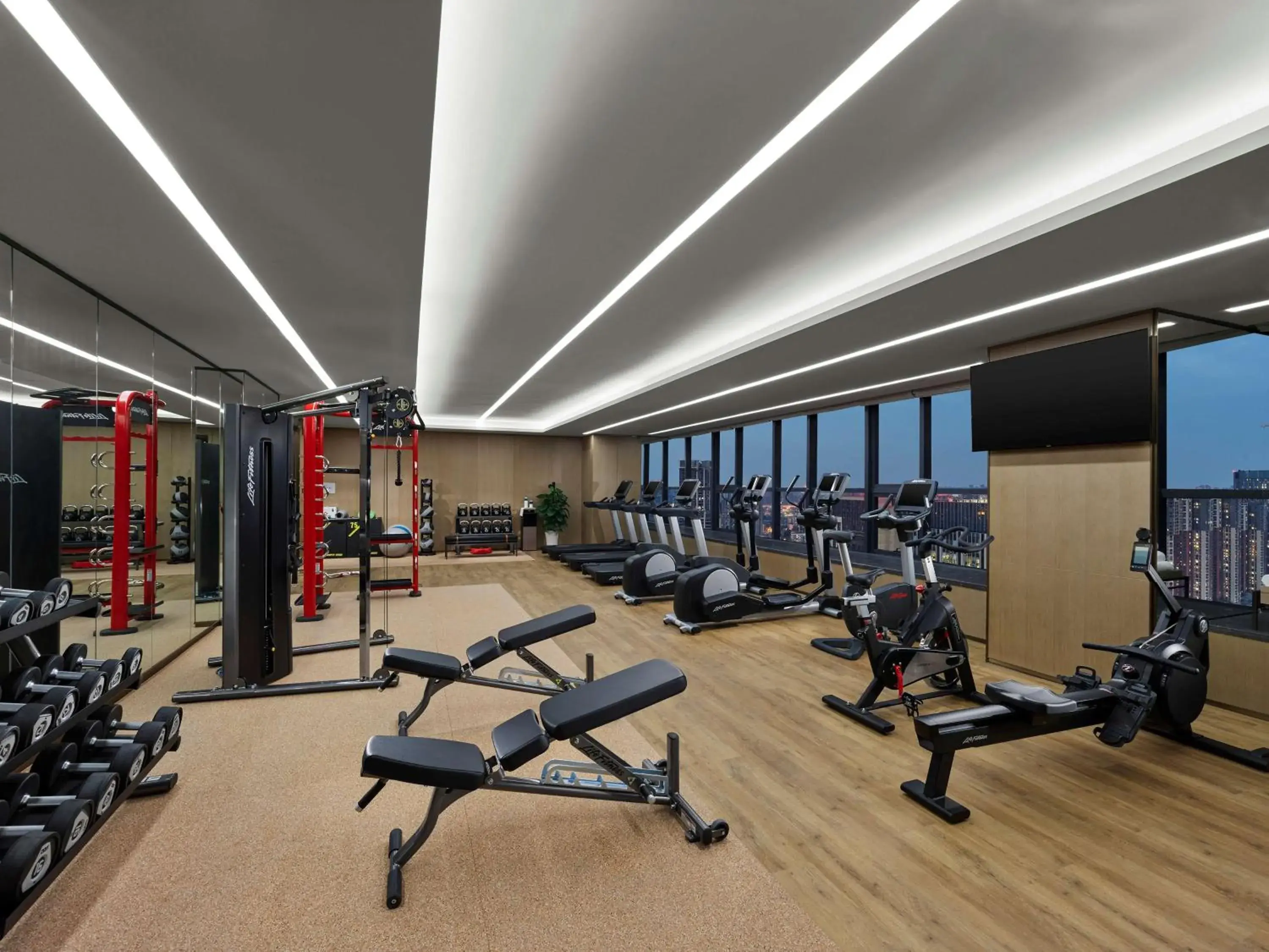 Fitness centre/facilities, Fitness Center/Facilities in DoubleTree By Hilton Chengdu Riverside