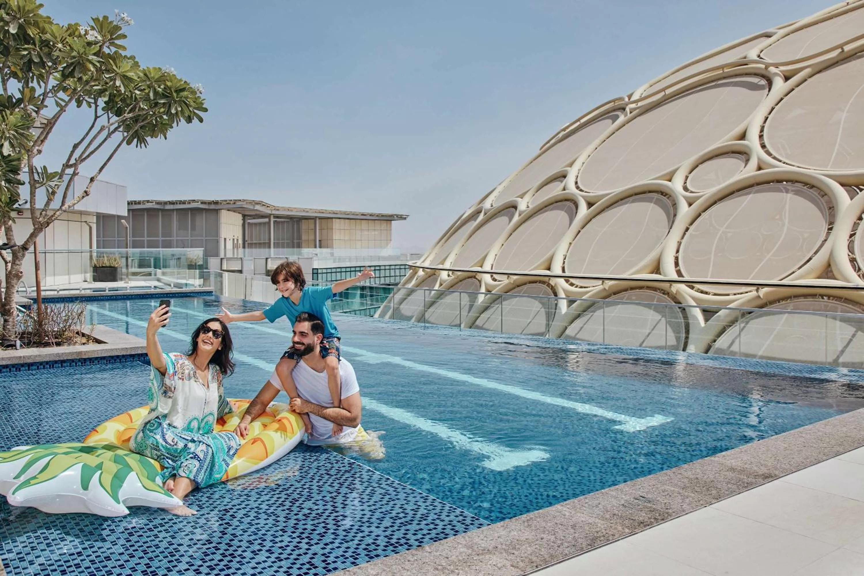 Pool view in Rove Expo City