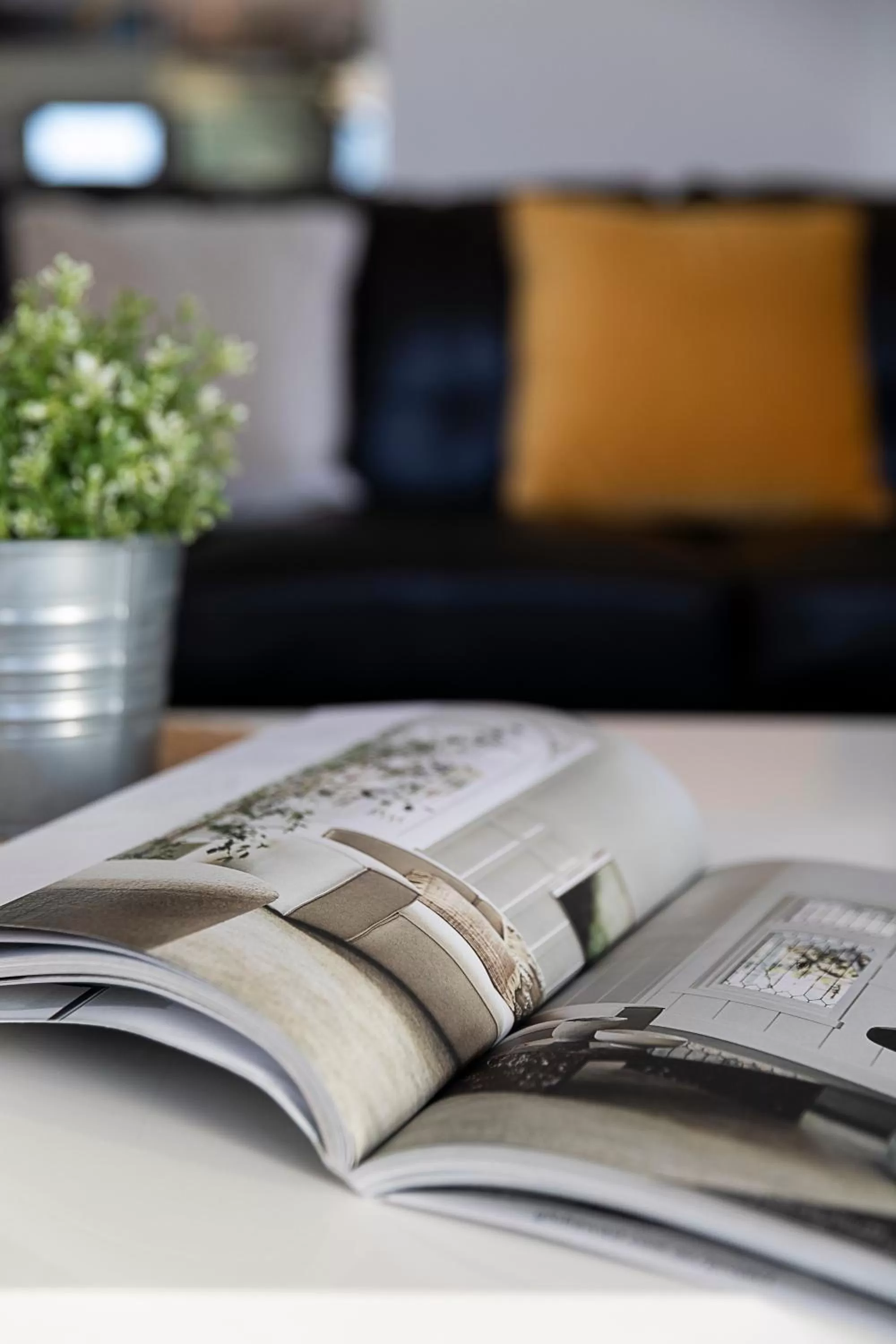 Living room in RNR Serviced Apartments North Melbourne