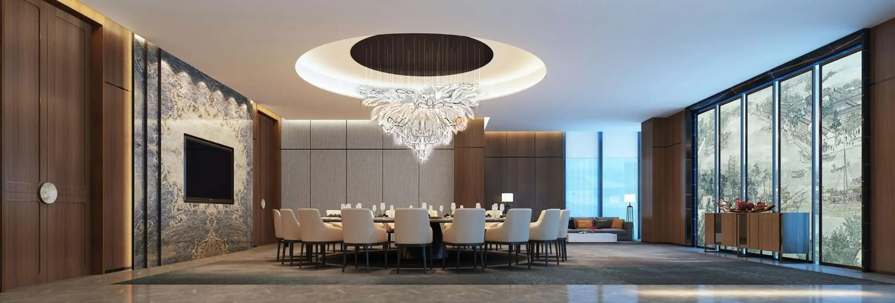 Meeting/conference room, Restaurant/Places to Eat in Doubletree By Hilton Suzhou Wujiang