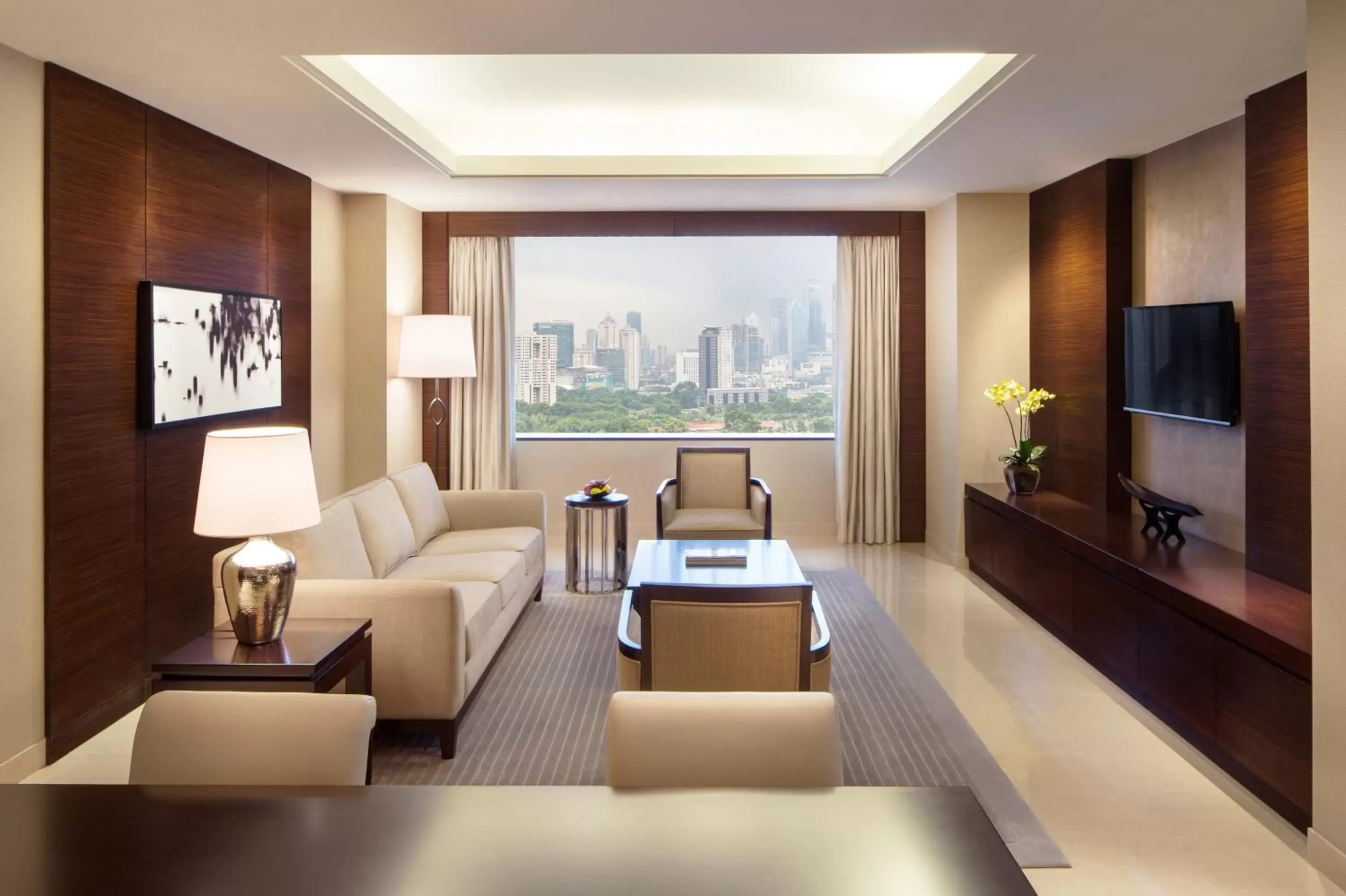 Living room, Seating Area in Fairmont Jakarta