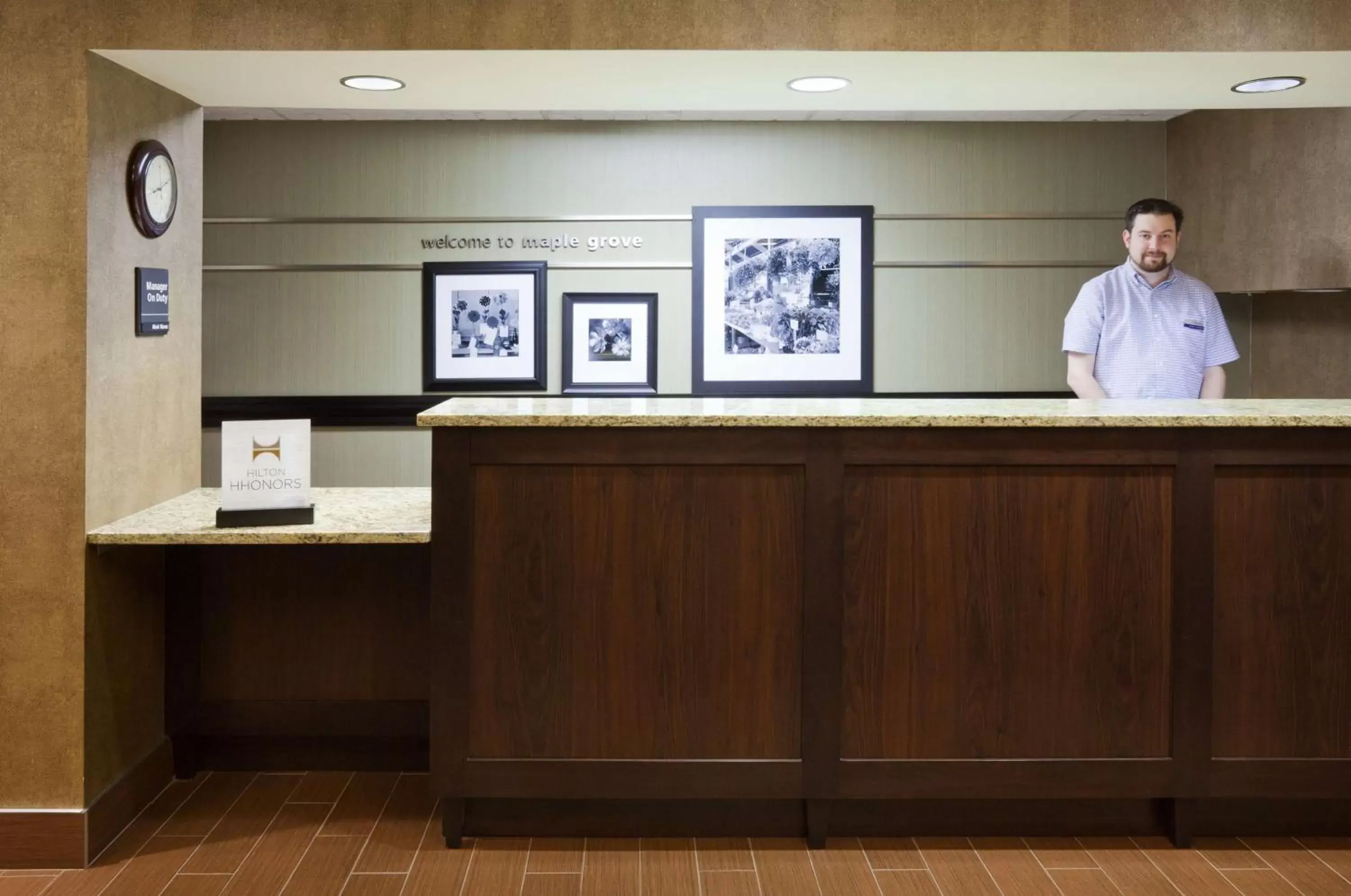 Lobby or reception, Lobby/Reception in Hampton Inn Minneapolis Northwest Maple Grove