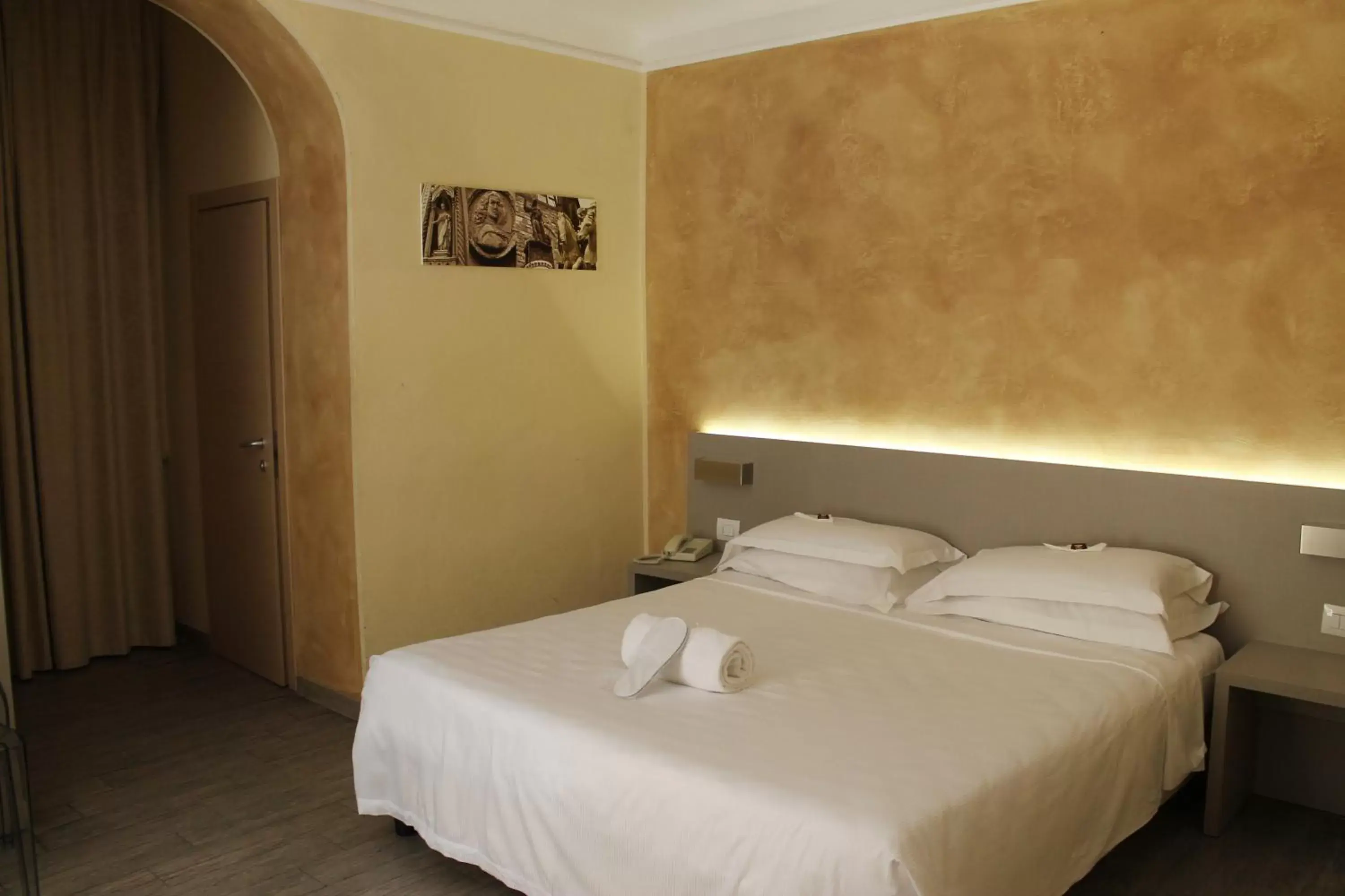 Bed in Albergo Firenze