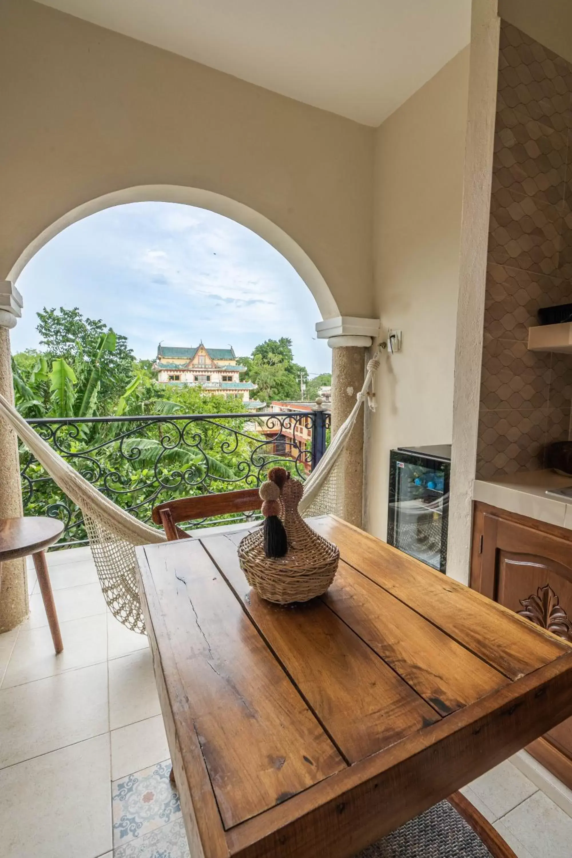 View (from property/room), Balcony/Terrace in Le Muuch Hotel Boutique