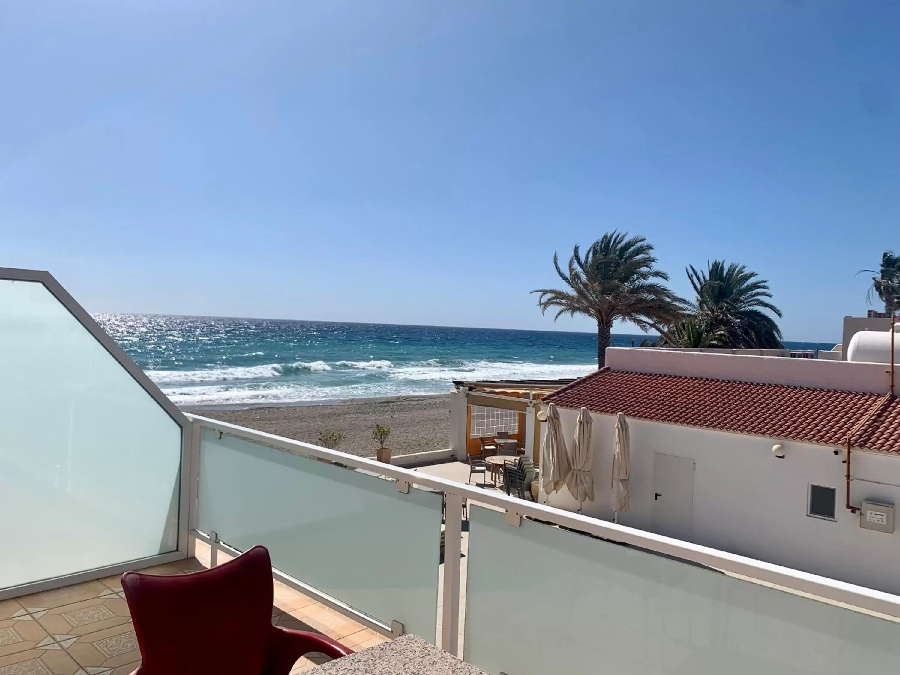 Balcony/Terrace, Sea View in Hospedium Hotel Continental