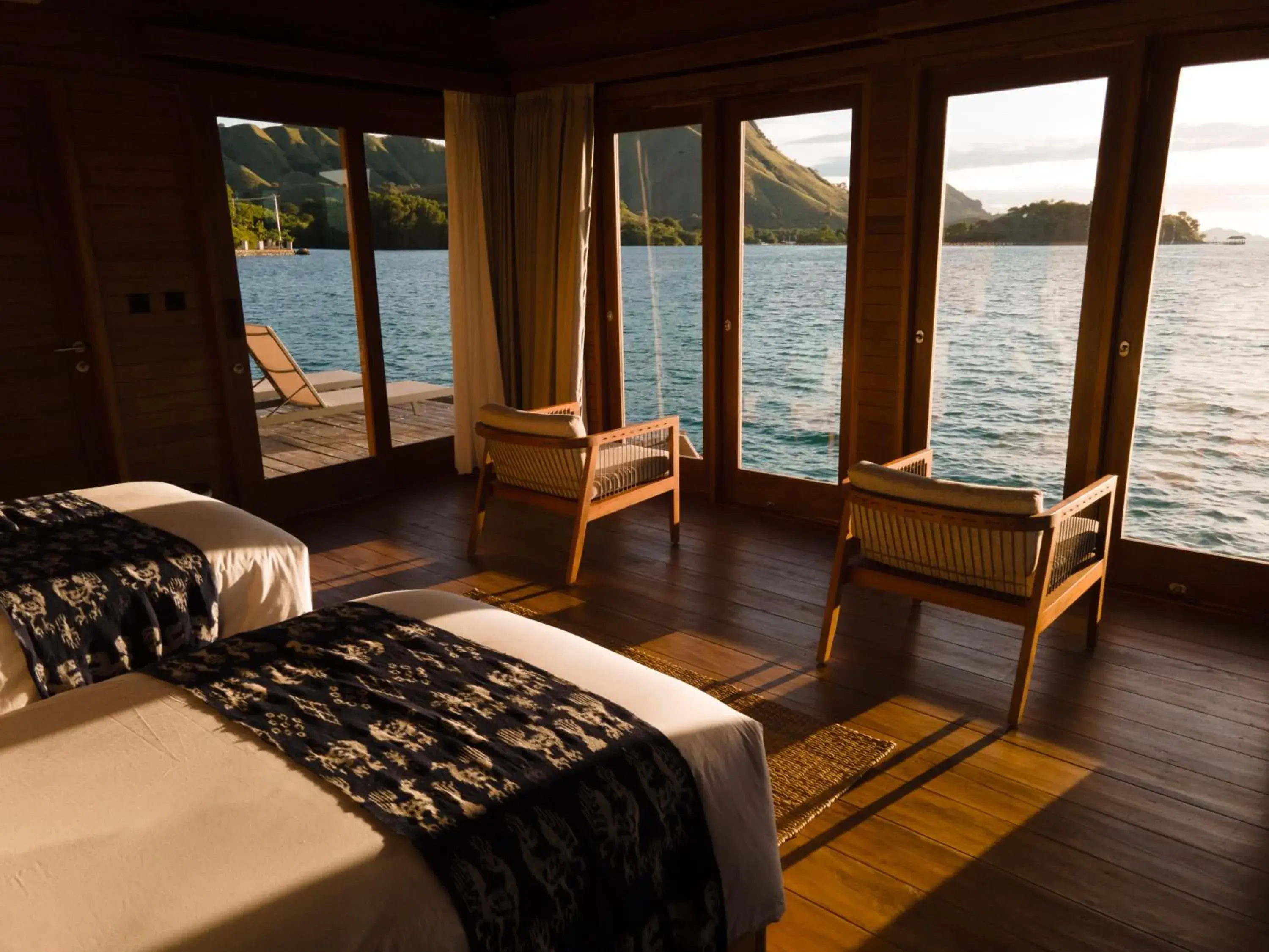 View (from property/room), Bed in Menjaga Bay View (from property/room), Bed in Menjaga Bay