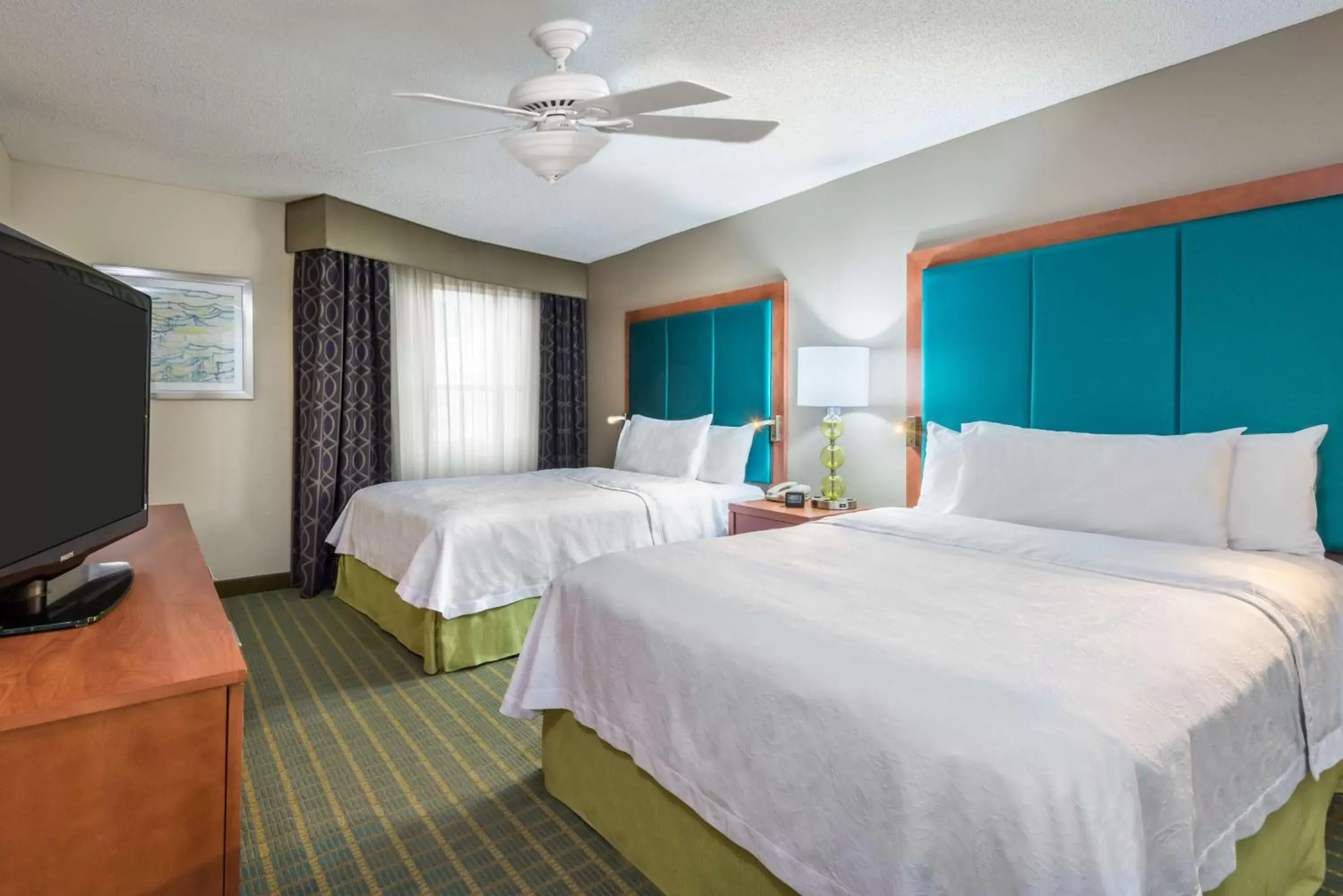 Bedroom, Bed in Homewood Suites by Hilton Orlando-Nearest to Universal Studios