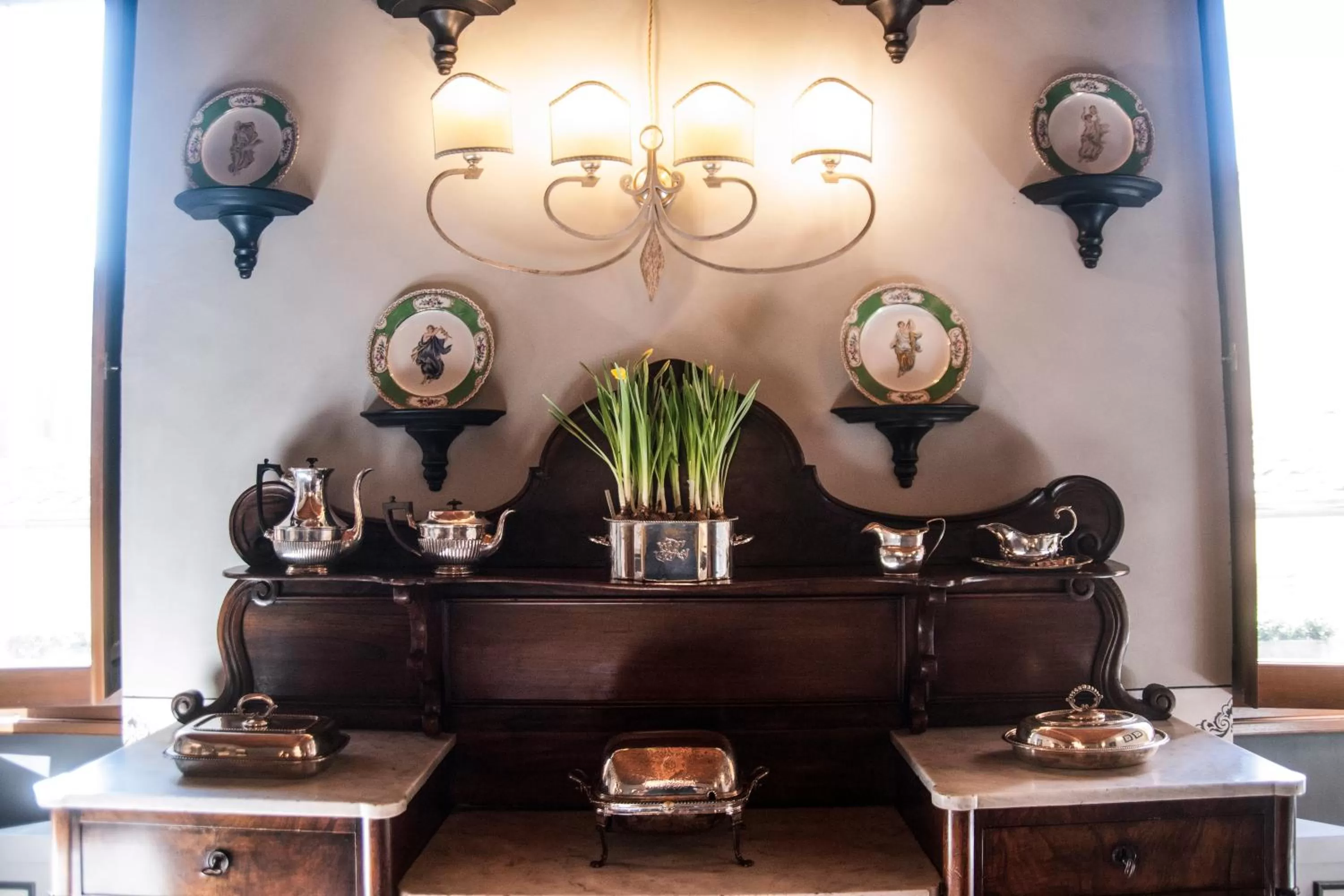 Communal lounge/ TV room in Antica Dimora De' Benci