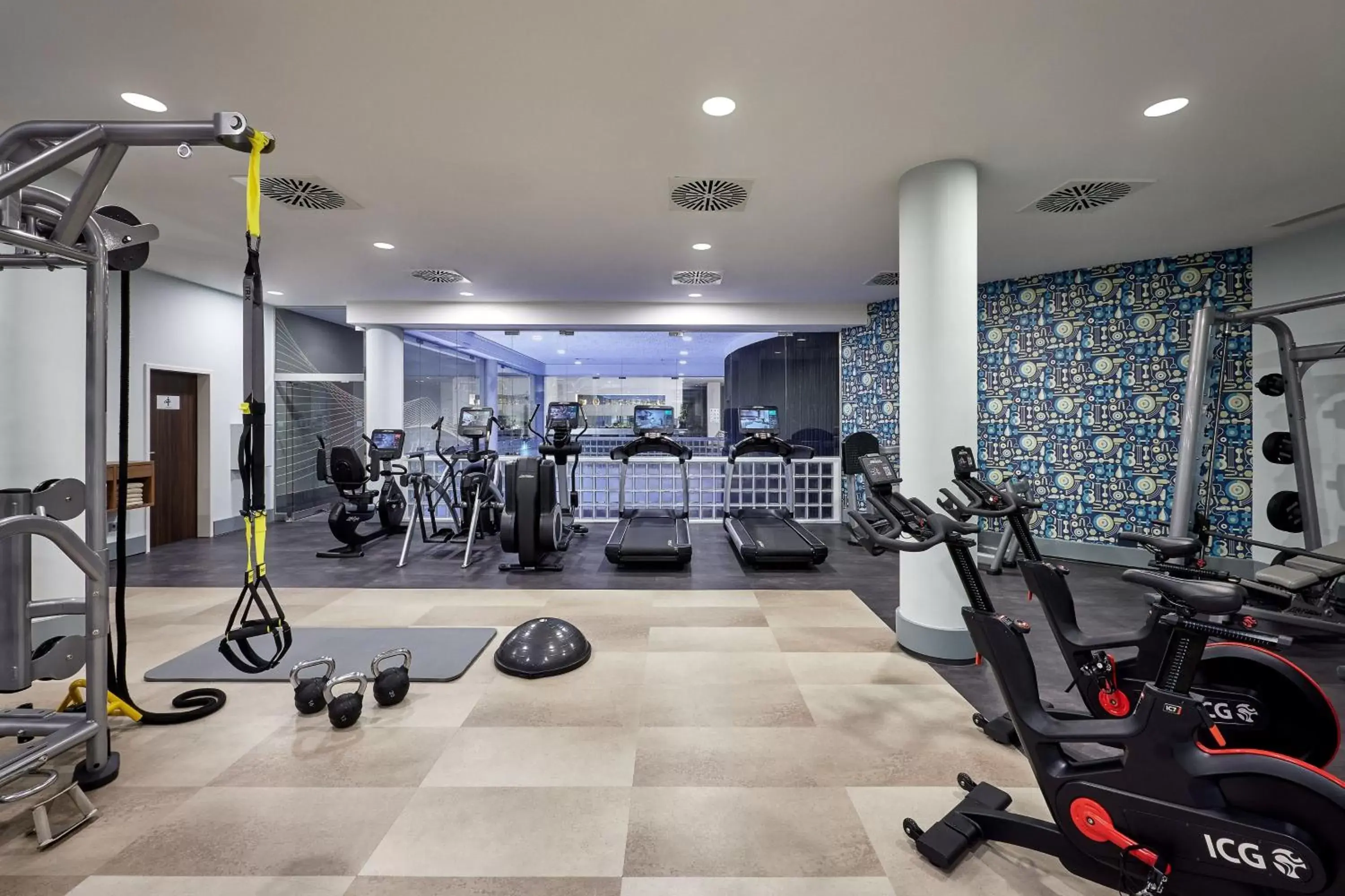 Fitness centre/facilities, Fitness Center/Facilities in Le Méridien Stuttgart