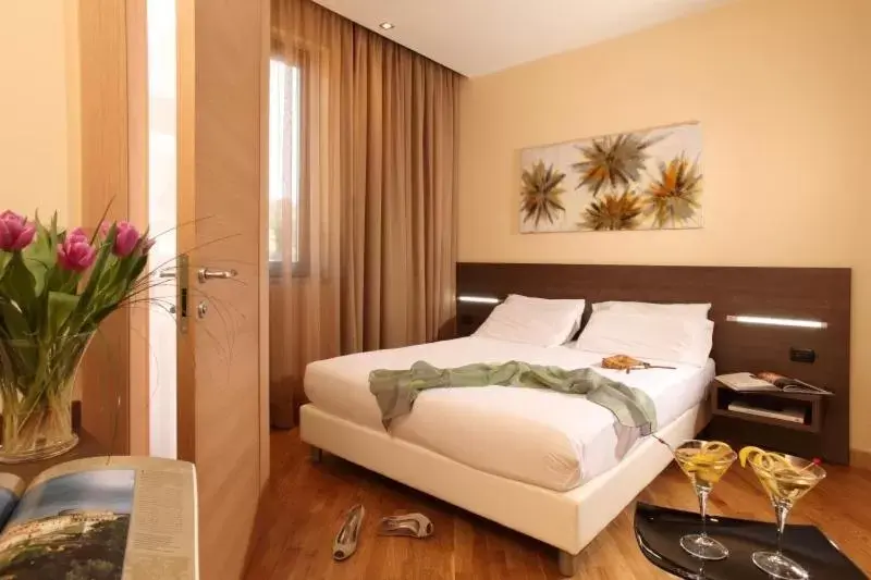 Bed in Hotel & Spa Villa Mercede