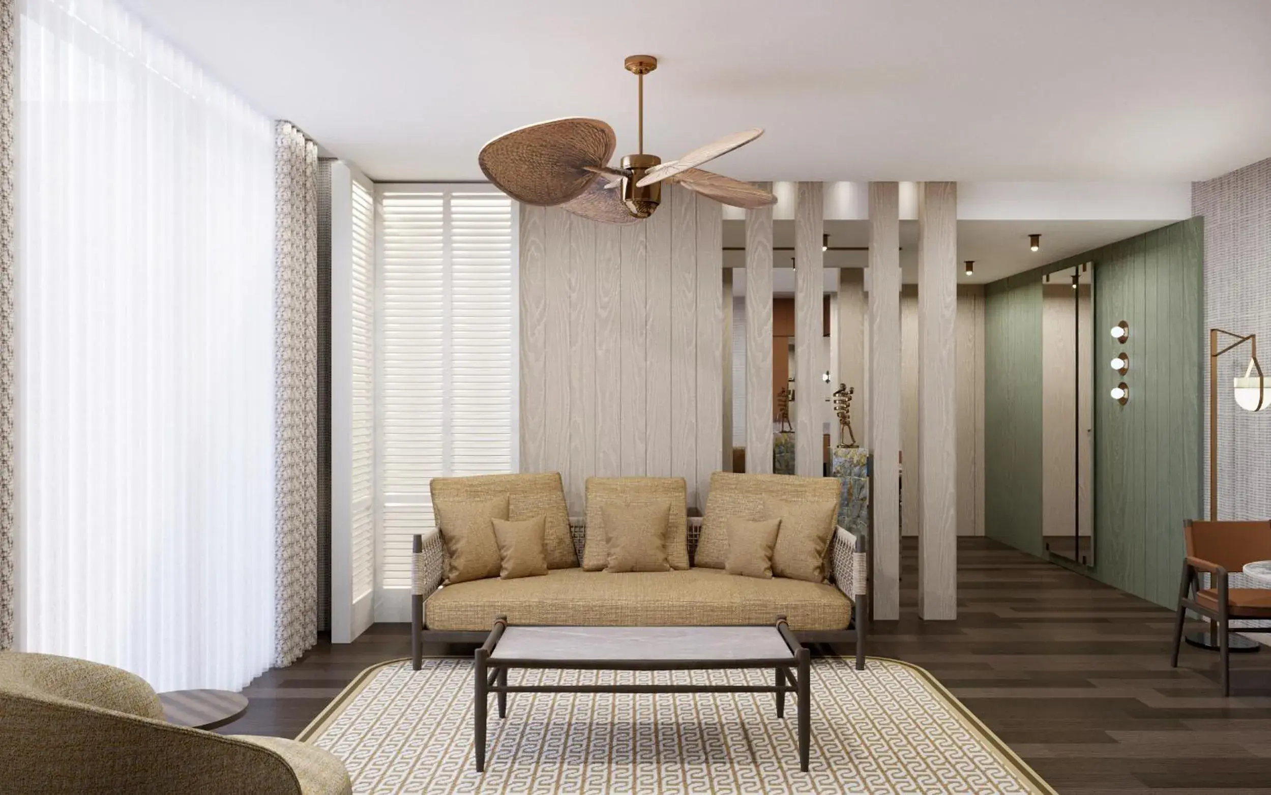 Living room, Seating Area in Gloria Serenity Resort