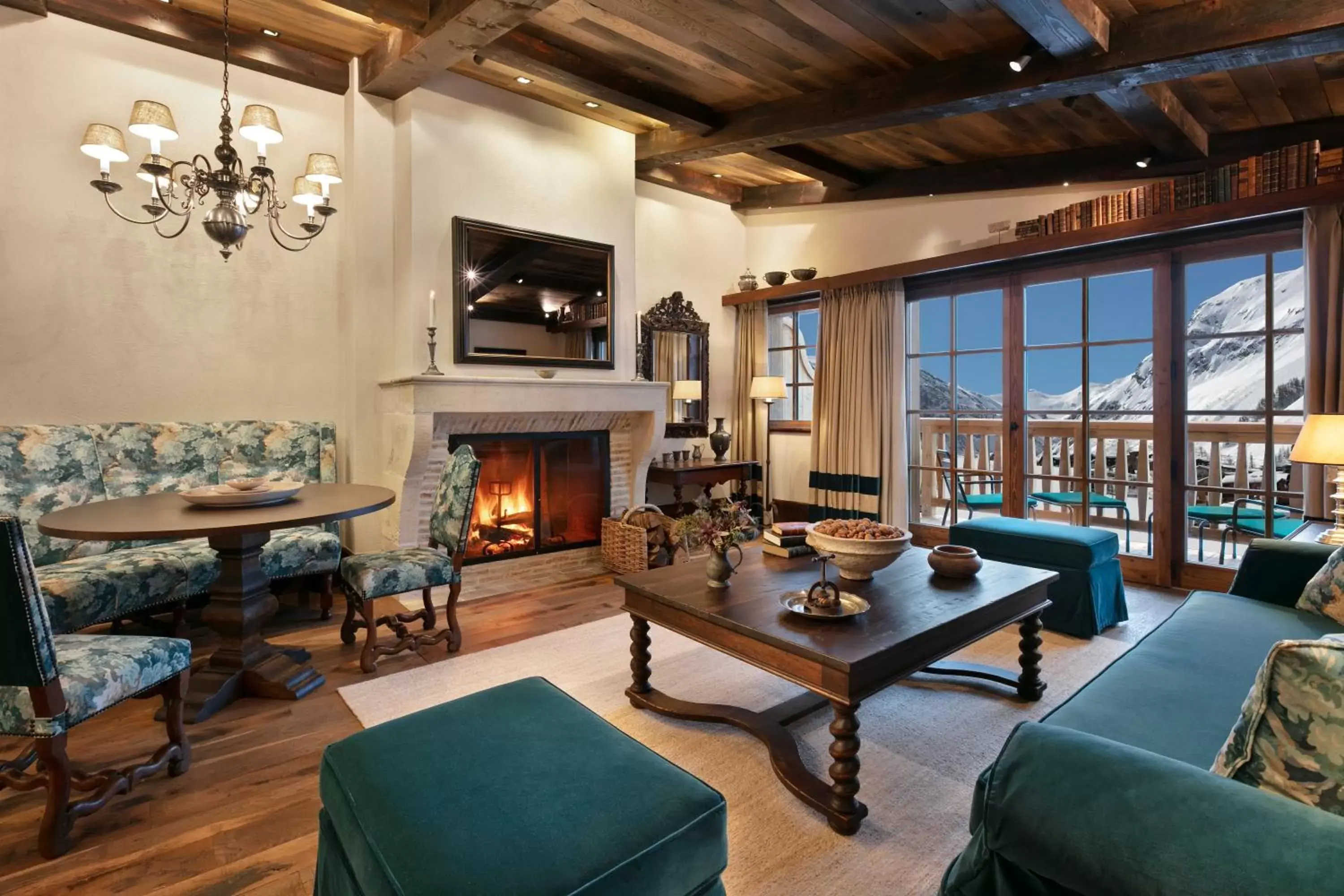 Living room, Seating Area in Airelles Val d'Isère