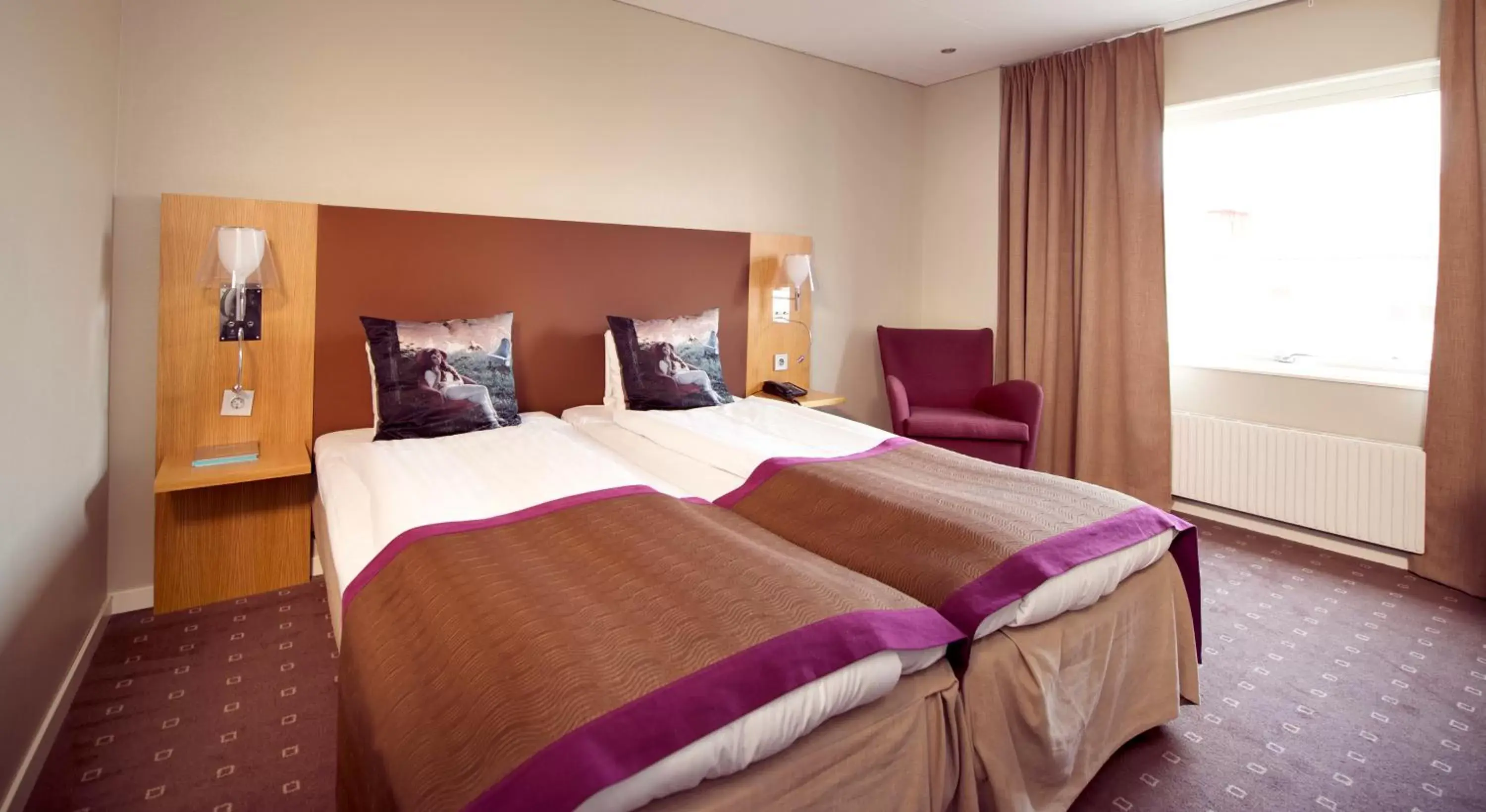 Bed in Clarion Collection Hotel Kompaniet Bed in Clarion Collection Hotel Kompaniet