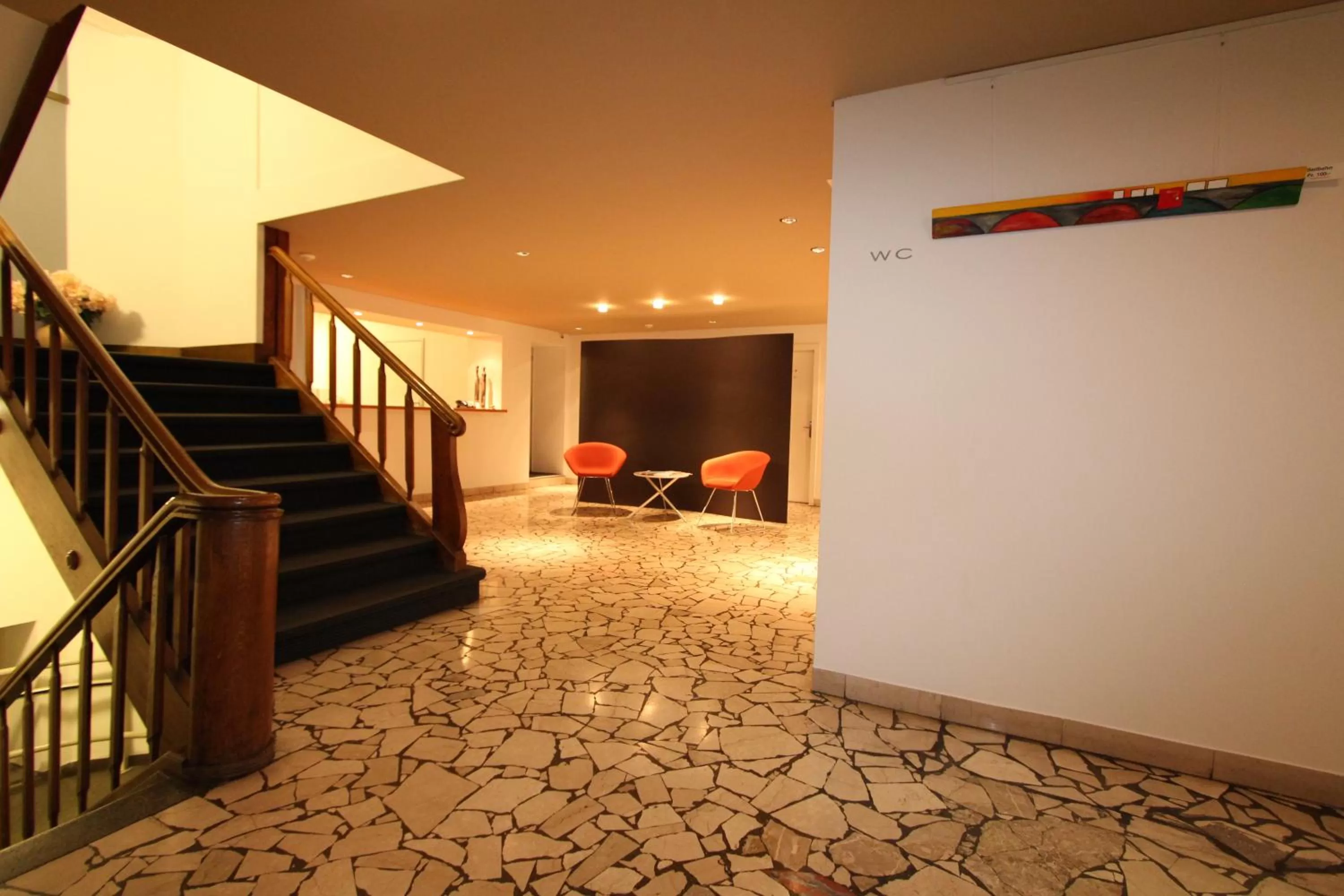 Decorative detail in Hotel Engel am Bahnhof