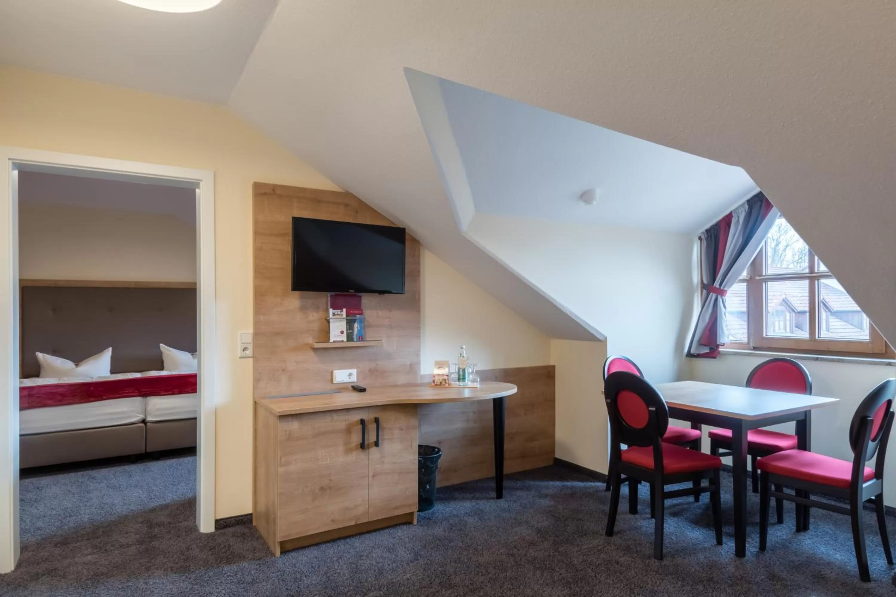 Photo of the whole room, Bed in Hotel St. Georg