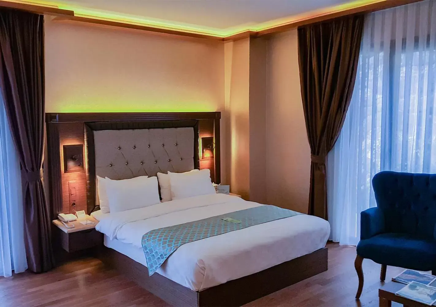 Bed in Sera Lake Resort Hotel Spa & Aparts