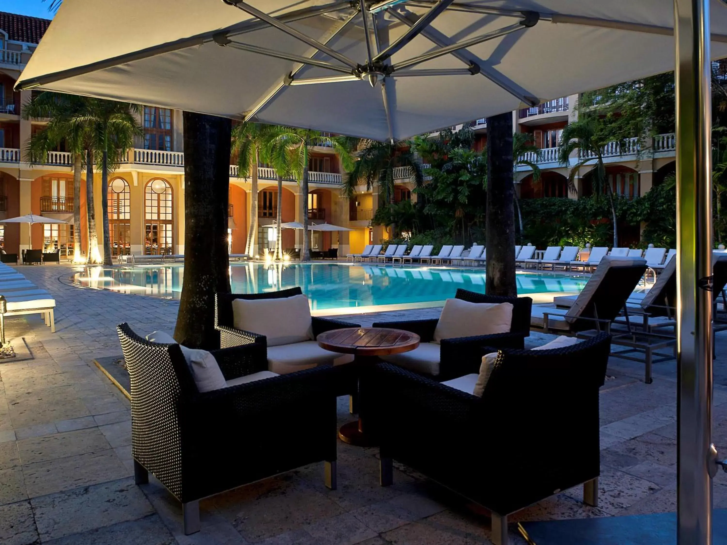 Lounge or bar, Swimming Pool in Sofitel Legend Santa Clara Cartagena