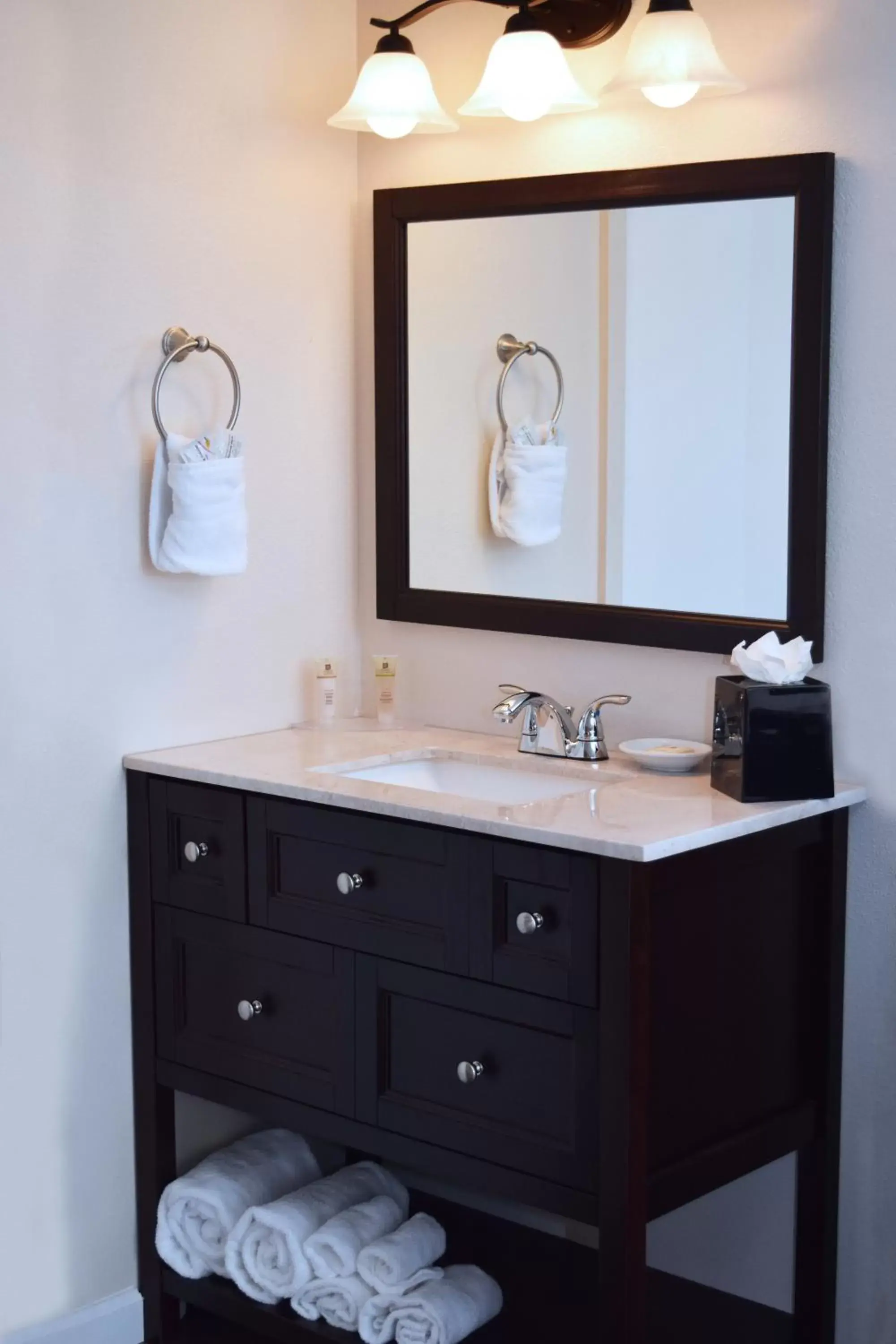 Bathroom in Alpine Trail Ridge Inn