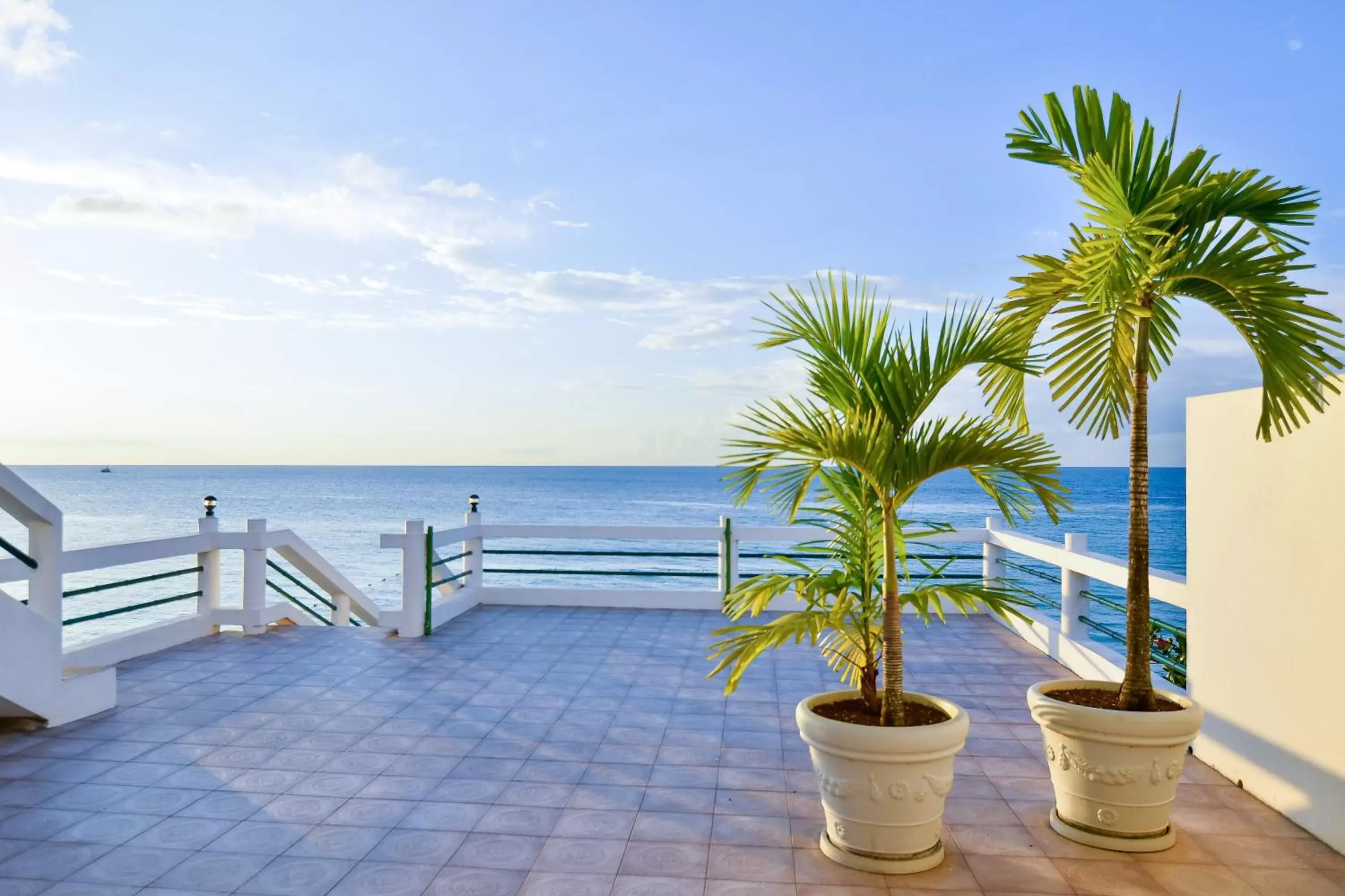 Patio in Beach House Condos, Negril