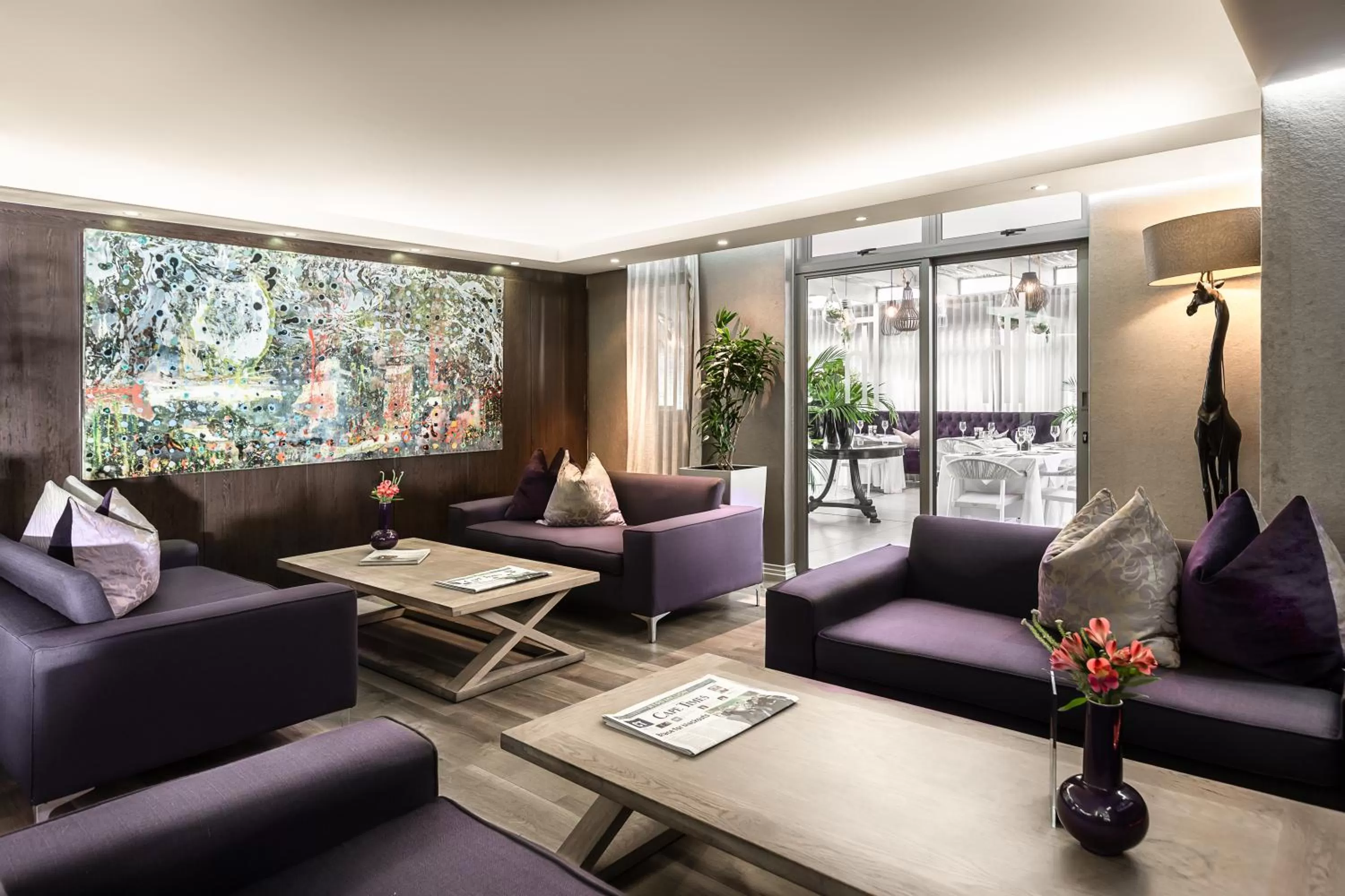 Seating area in The Hyde All Suite Hotel