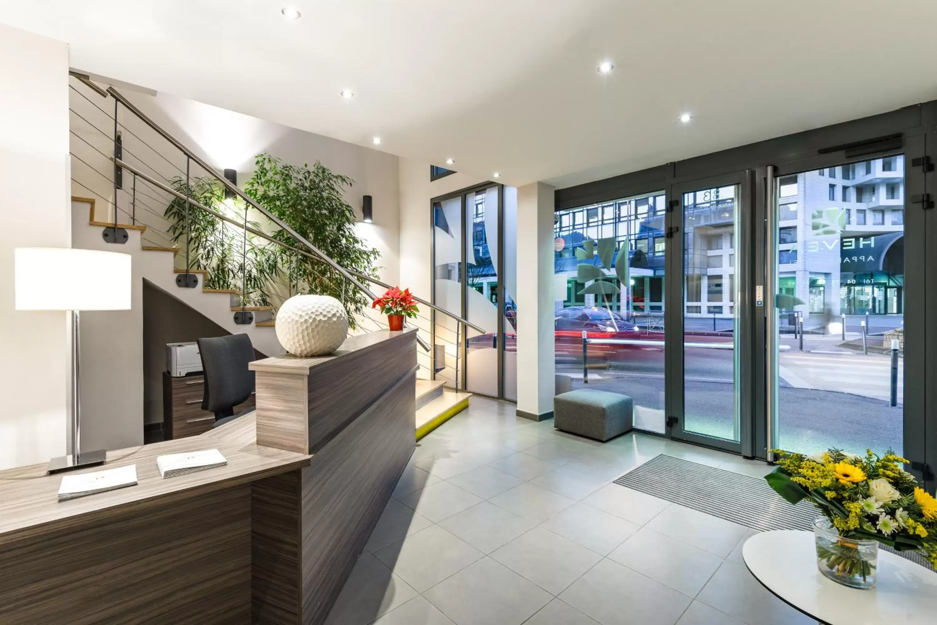 Lobby or reception in Appart’hôtel Hevea Lobby or reception in Appart’hôtel Hevea