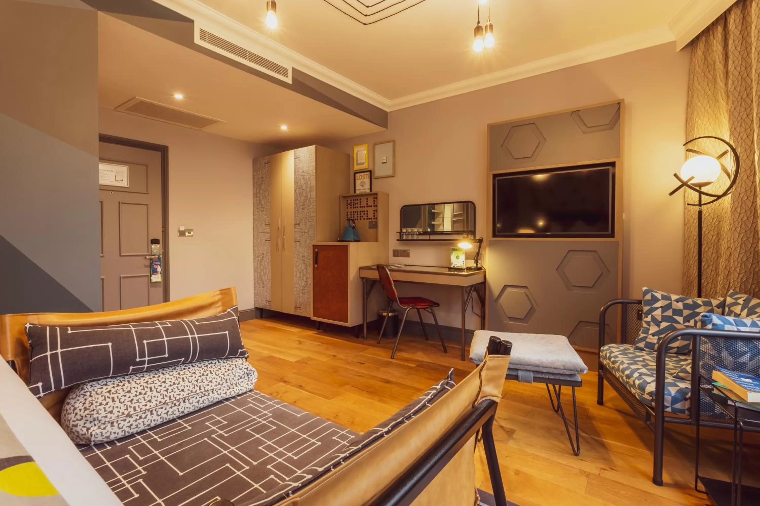 Seating area in The Gardens Hotel