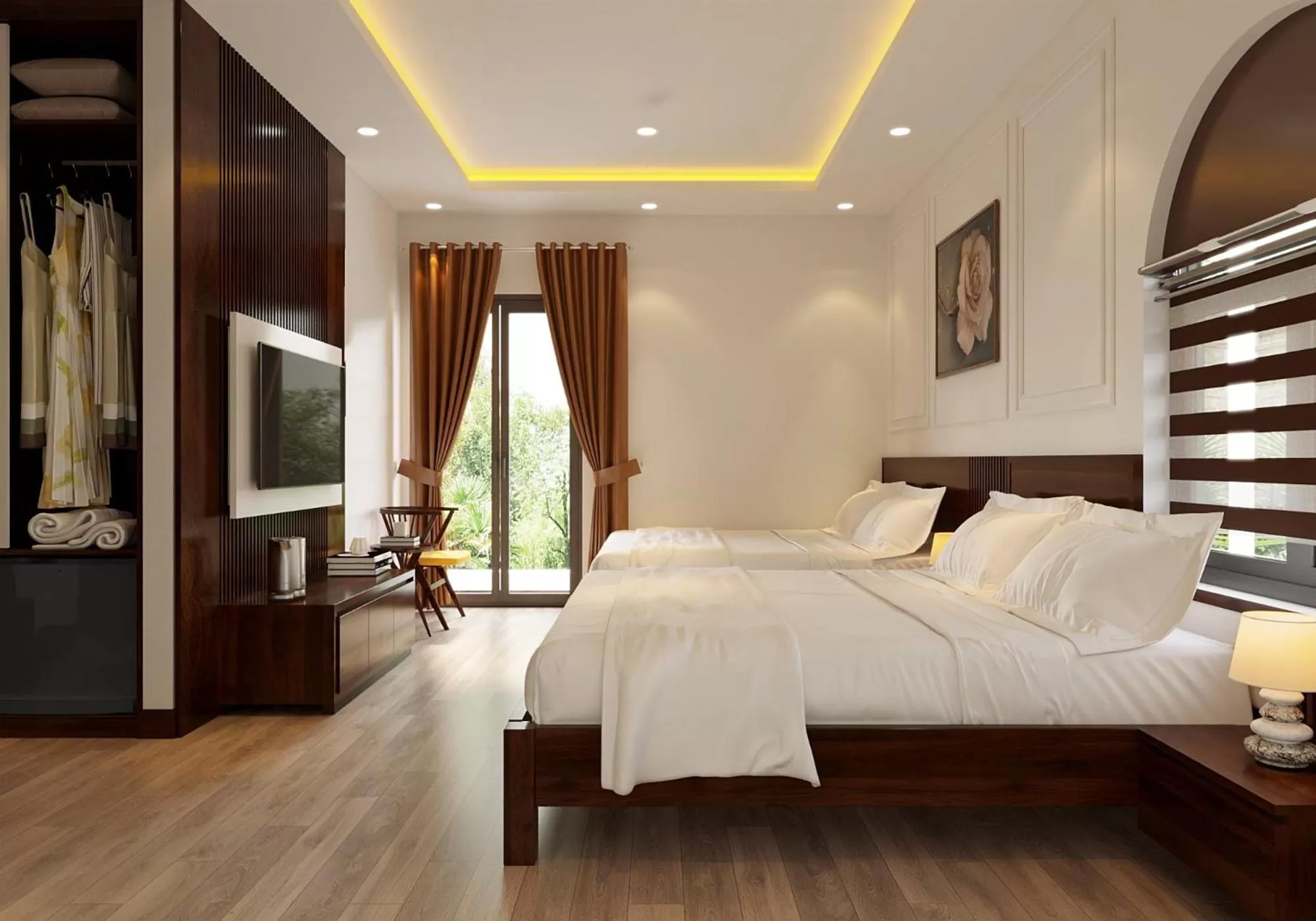 Bedroom, Bed in Tamcoc Catalina Hotel By ANMS GROUP