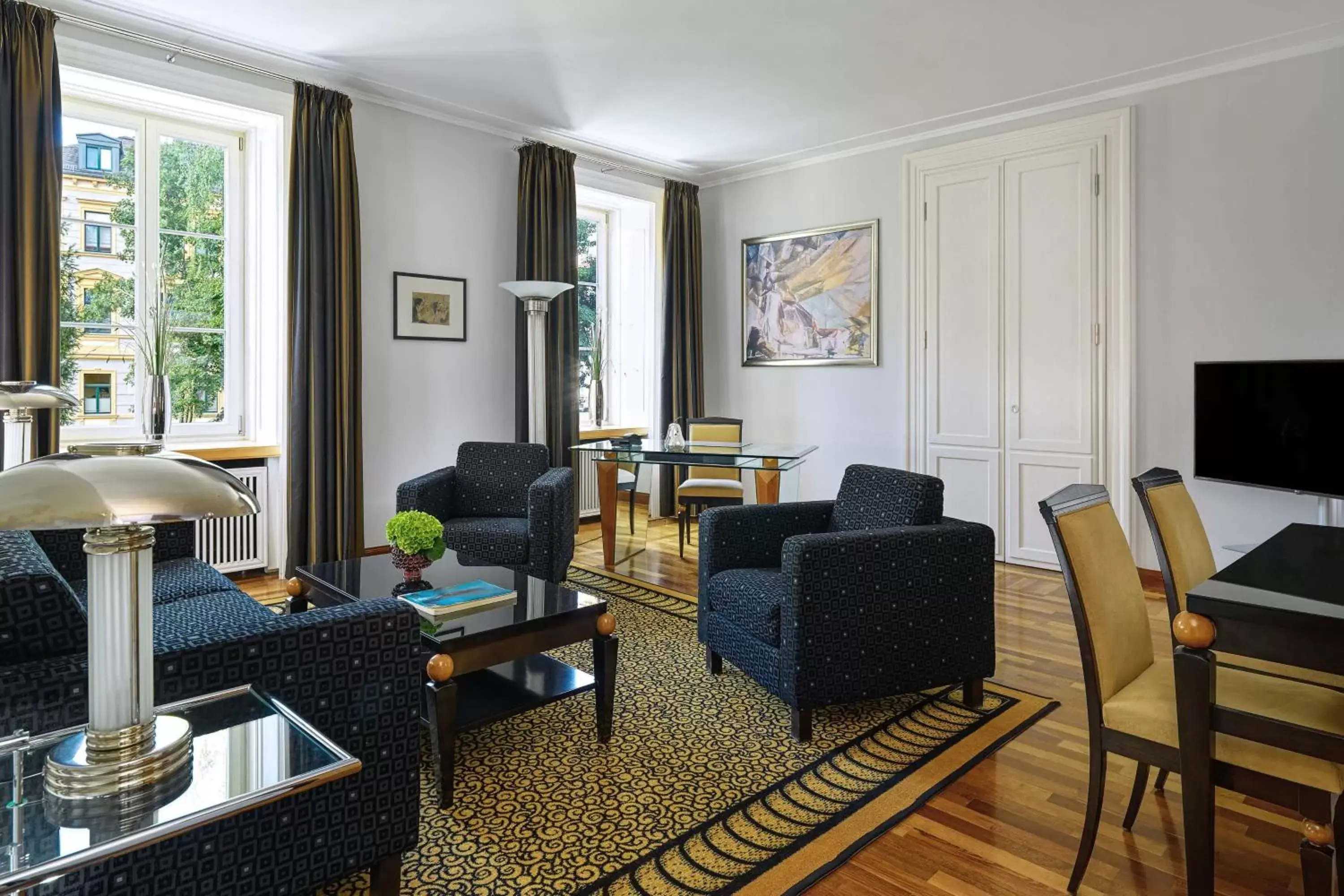 Living room, Seating Area in Hotel Elephant Weimar, Autograph Collection