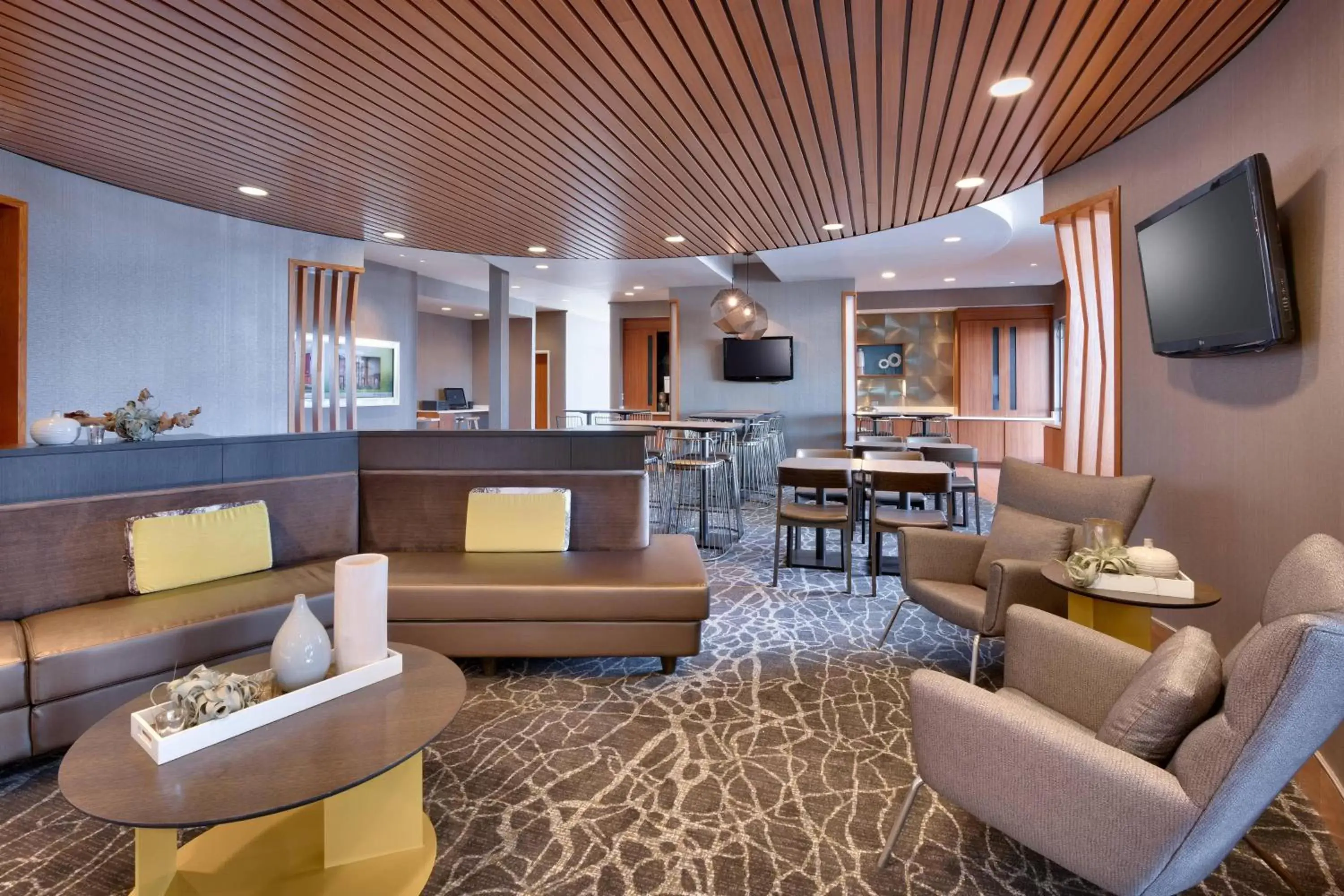 Lobby or reception, Lounge/Bar in SpringHill Suites by Marriott Salt Lake City Draper