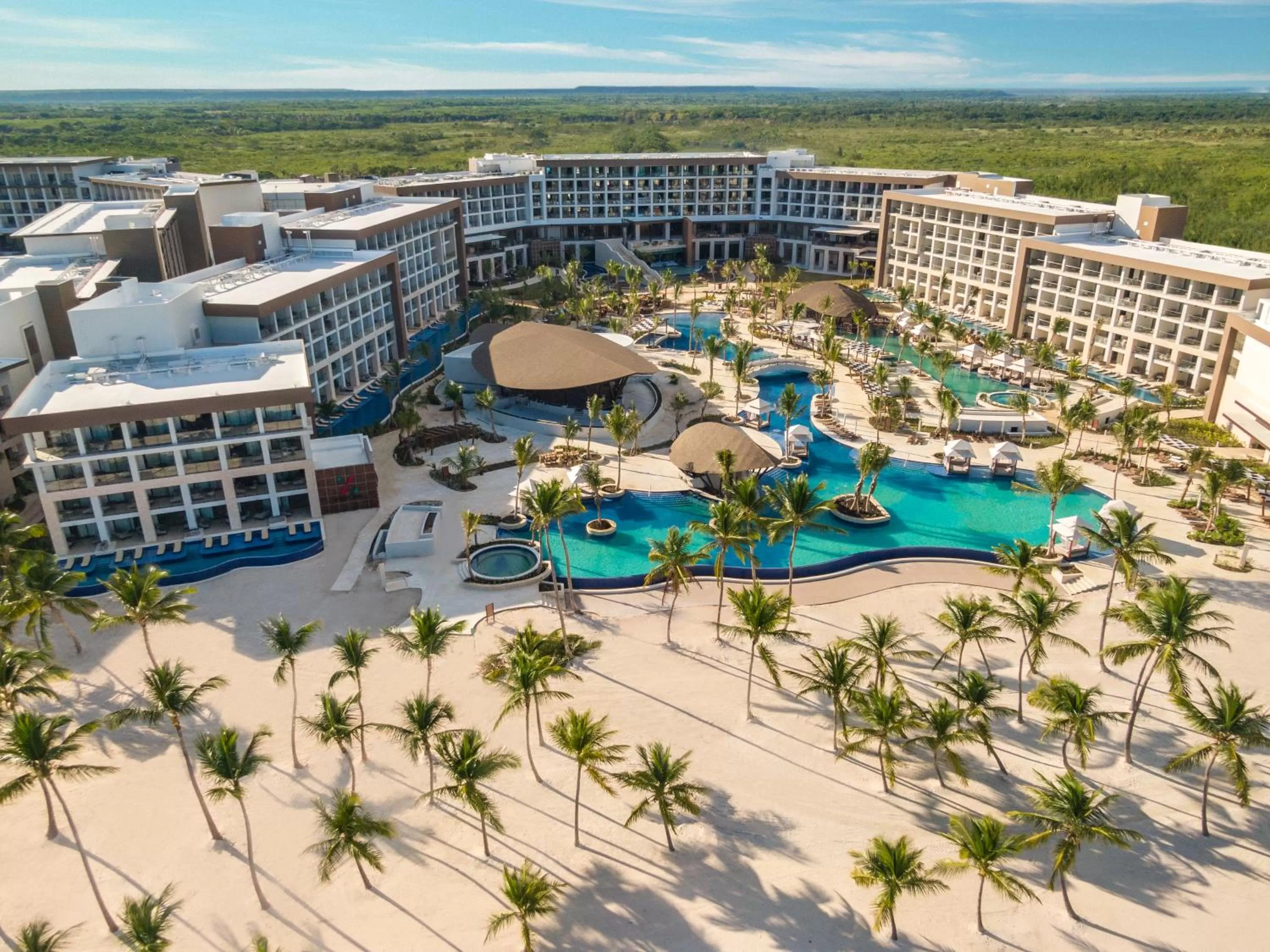 Bird's eye view in Hyatt Ziva Cap Cana
