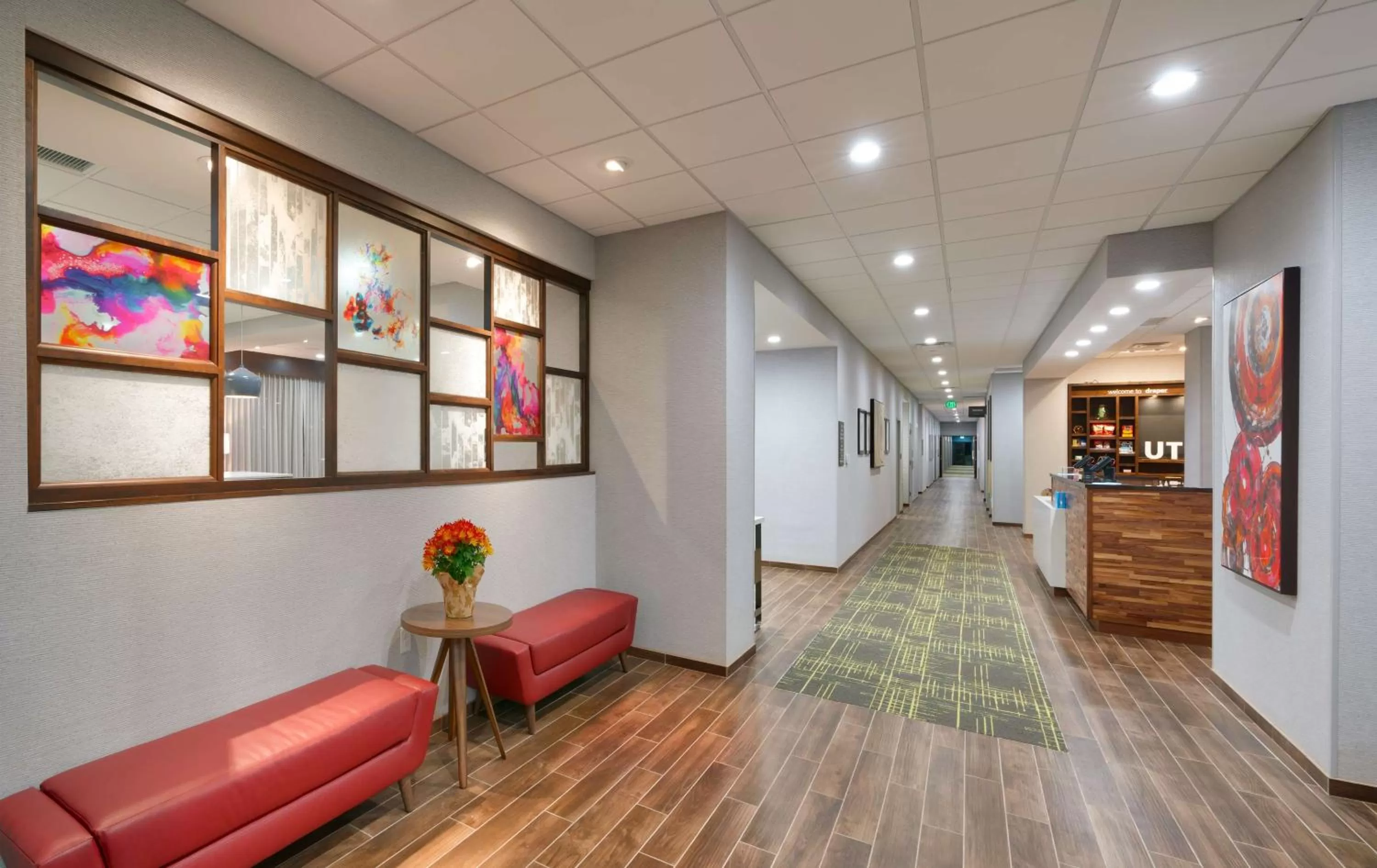 Lobby or reception in Hampton Inn Draper Salt Lake City, Ut