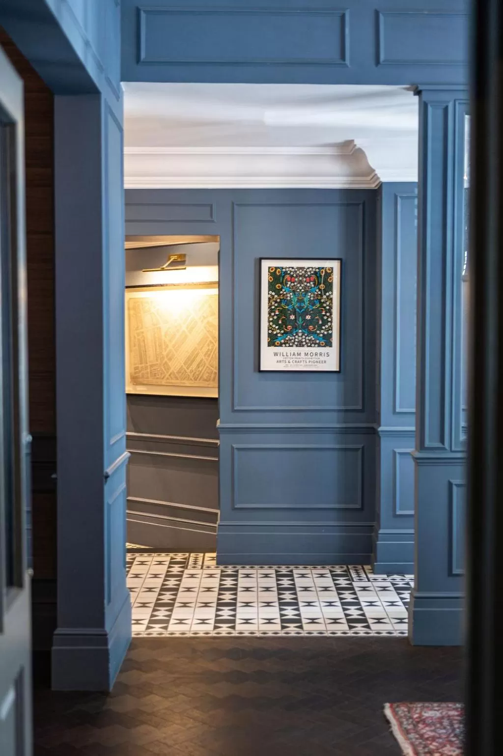 Lobby or reception in The Tophams Hotel