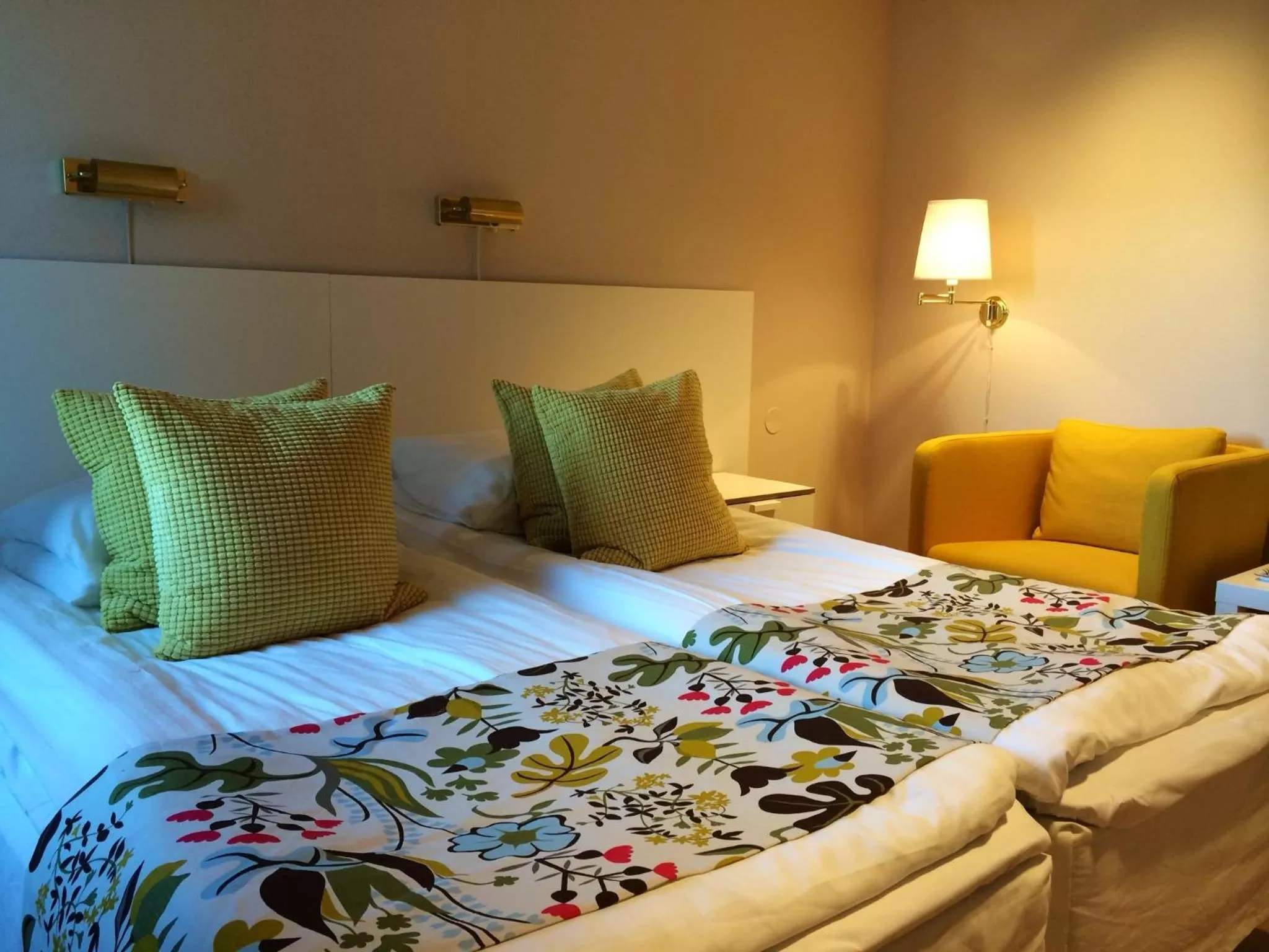 Bed in Hotell Garvaren