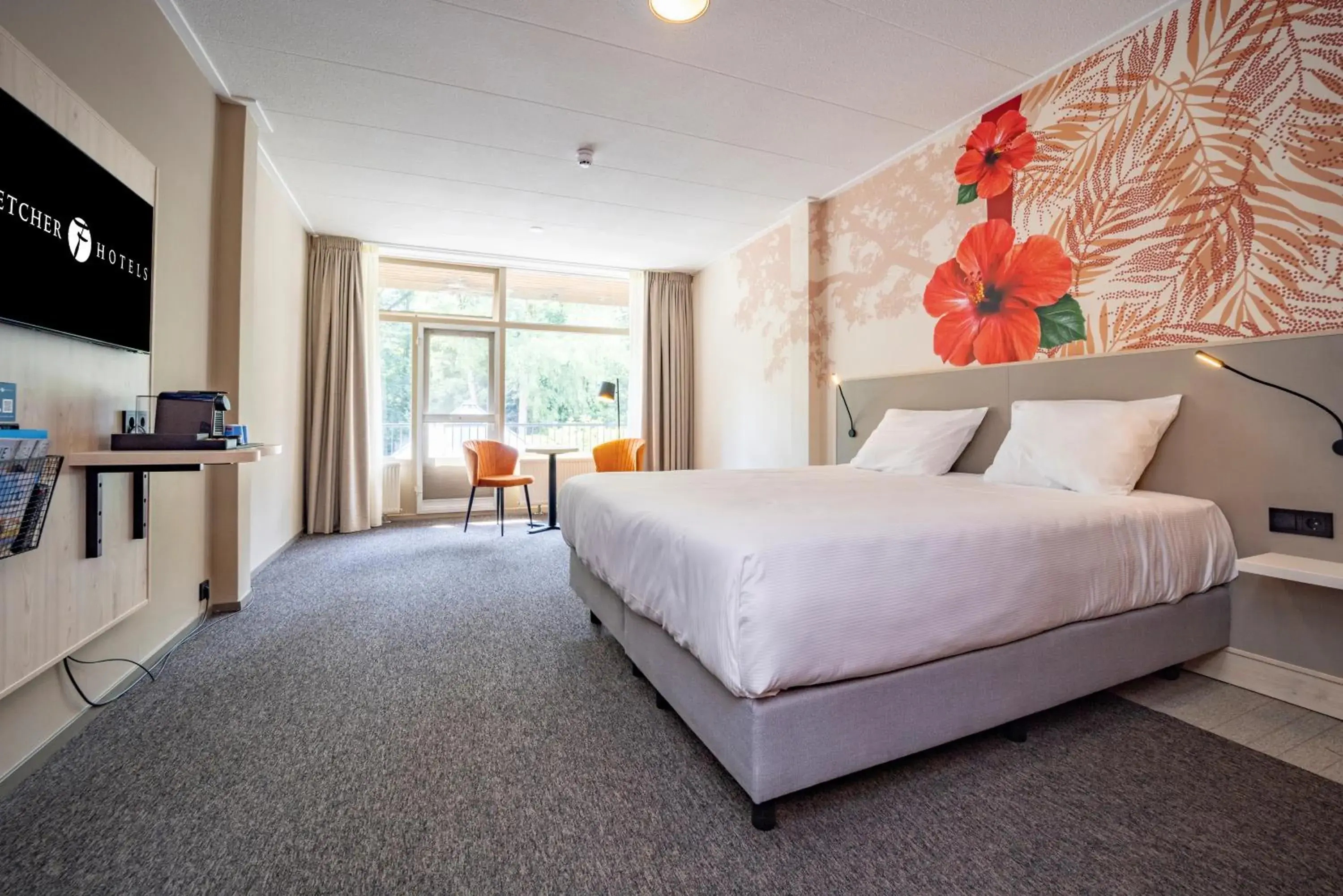 Photo of the whole room, Bed in Fletcher Hotel-Restaurant De Scheperskamp Photo of the whole room, Bed in Fletcher Hotel-Restaurant De Scheperskamp