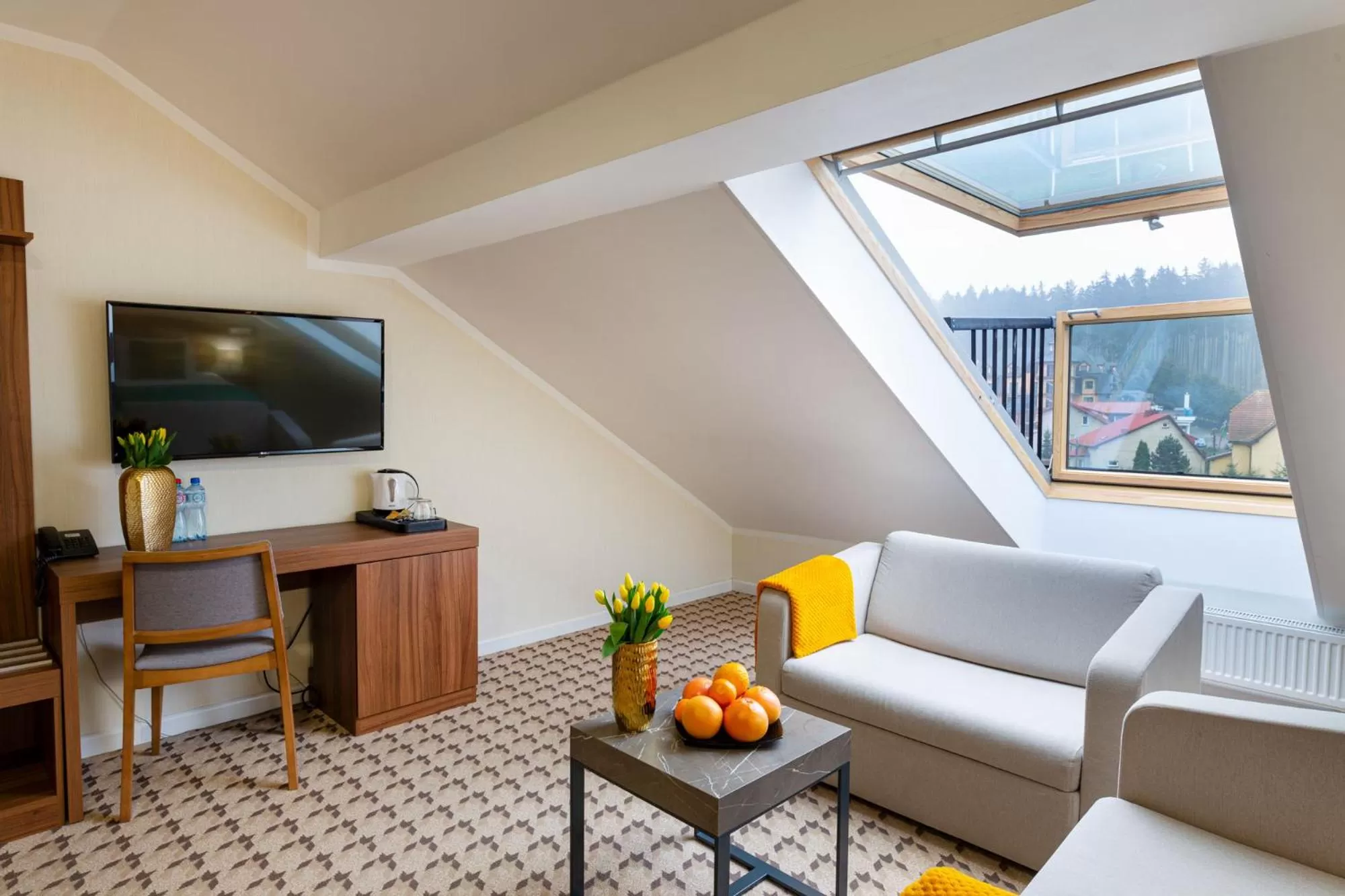 Seating area in Hotel Verde Montana Wellness & Spa