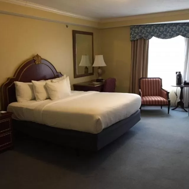 Living room, Bed in Columbia Club