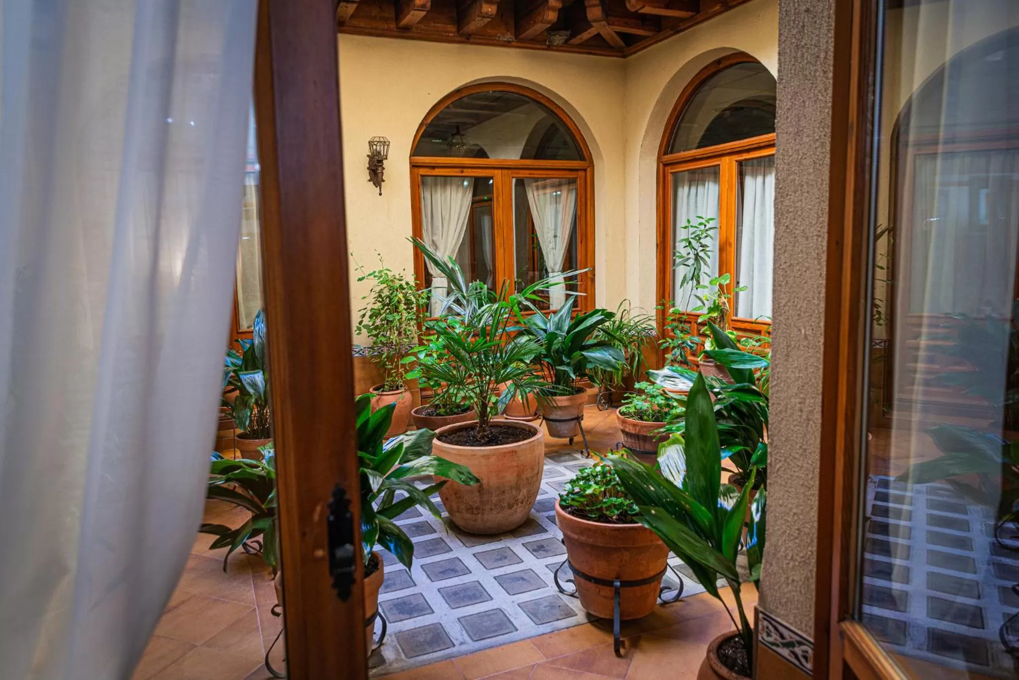Lobby or reception in Hotel Santa Isabel