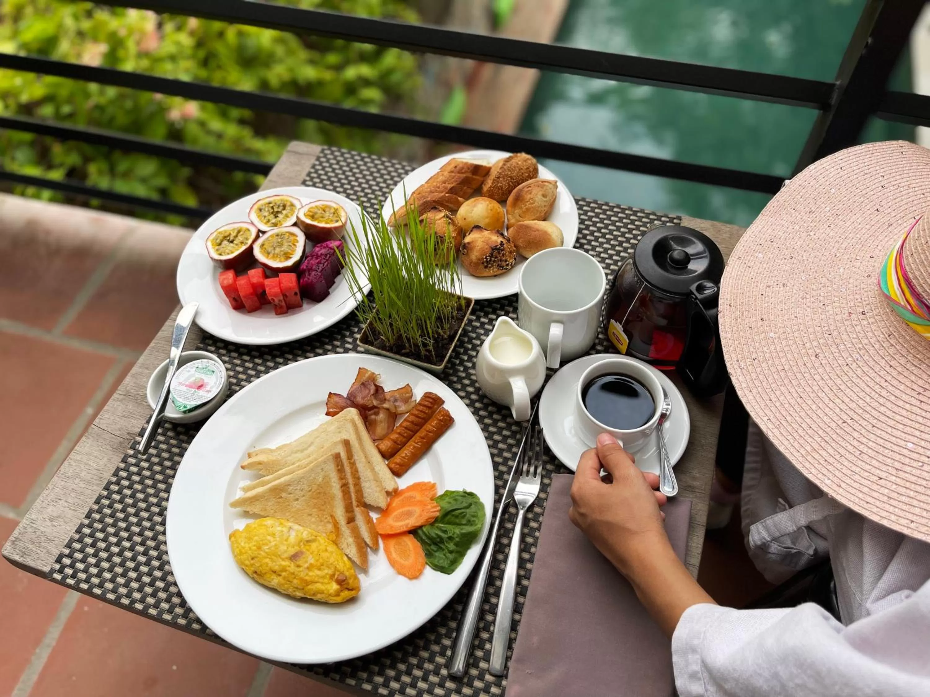 Breakfast in Sarina Hotel & Villa